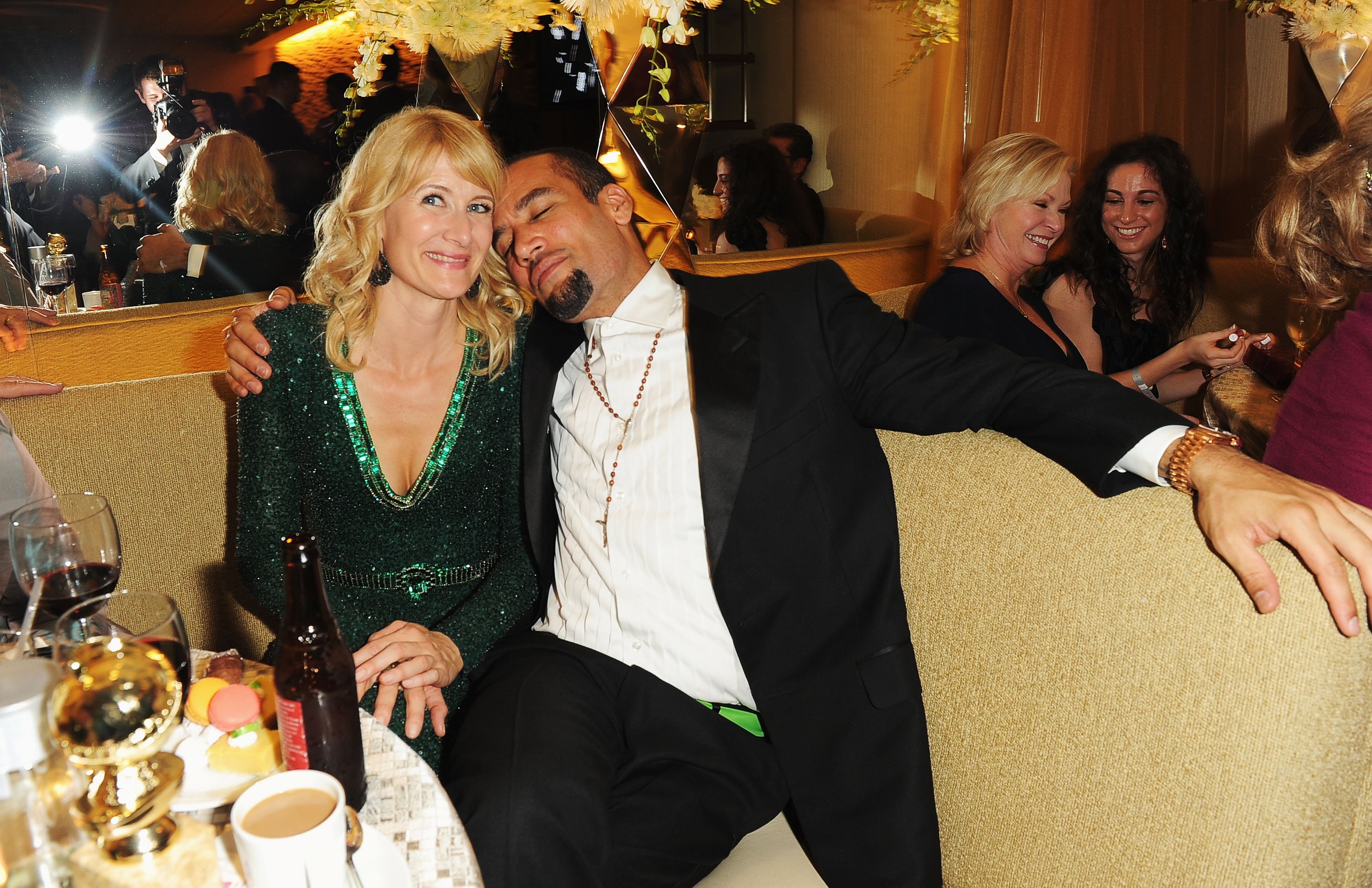 Laura Dern and Ben Harper on January 15, 2012 in Beverly Hills, California | Source: Getty Images 