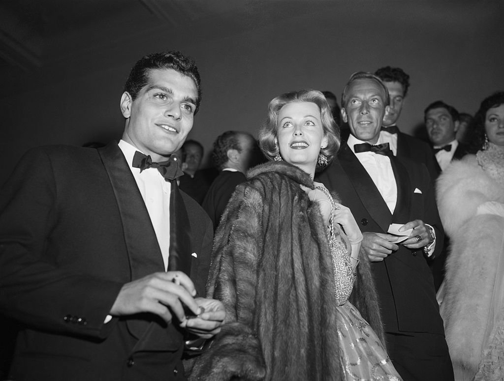 Omar Sharif au festival de Cannes en 1954. l Photo : Getty Images Omar Sharif au festival de Cannes en 1954. l Photo : Getty Images