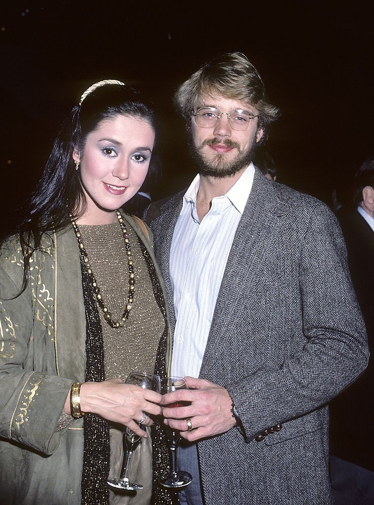 John Schneider and wife actress Tawny Little attend the 26th Annual Grammy Awards Pre-Party on February 27, 1984 | Photo: GettyImages