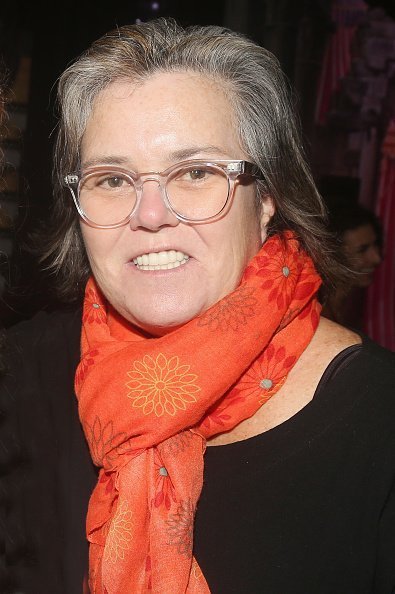 Rosie O'Donnell poses backstage at the hit musical based on "The Go-Go's" music "Head Over Heels" on Broadway at The Hudson Theatre on October 4, 2018 in New York City | Photo: Getty Images