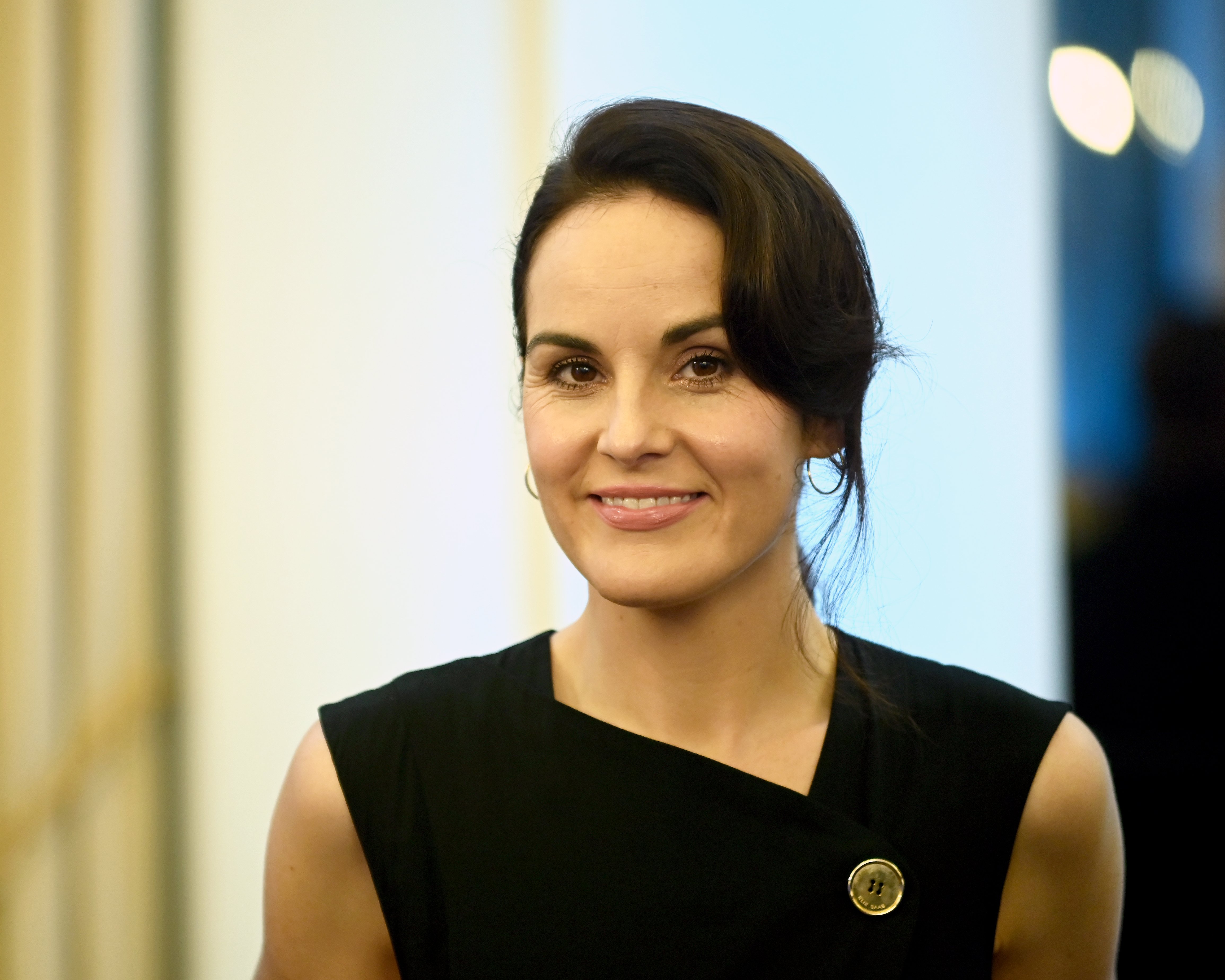 Actress Michelle Dockery at the "Downton Abbey" Washington, DC screening at the British Ambassador's Residence on September 12, 2019 in Washington, DC. | Source: Getty Images