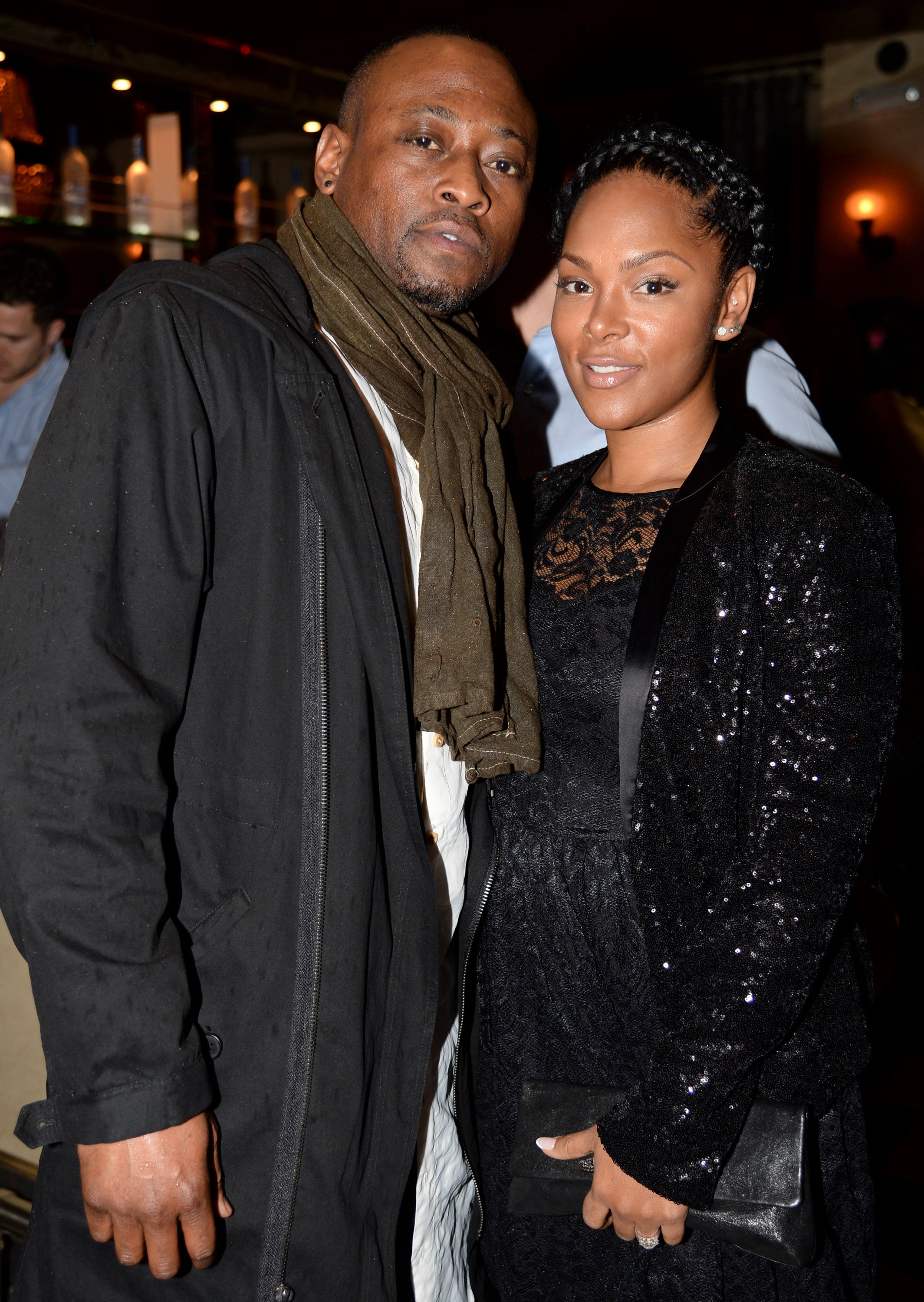 Omar Epps and Keisha Epps attend Anonymous Content's Pre-Golden Globes Party at RivaBella on January 10, 2015 in West Hollywood, California. | Source: Getty Images