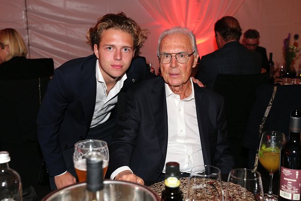 Franz und Joel Beckenbauer, 10. Oktober 2020, Italien | Quelle: Getty Images
