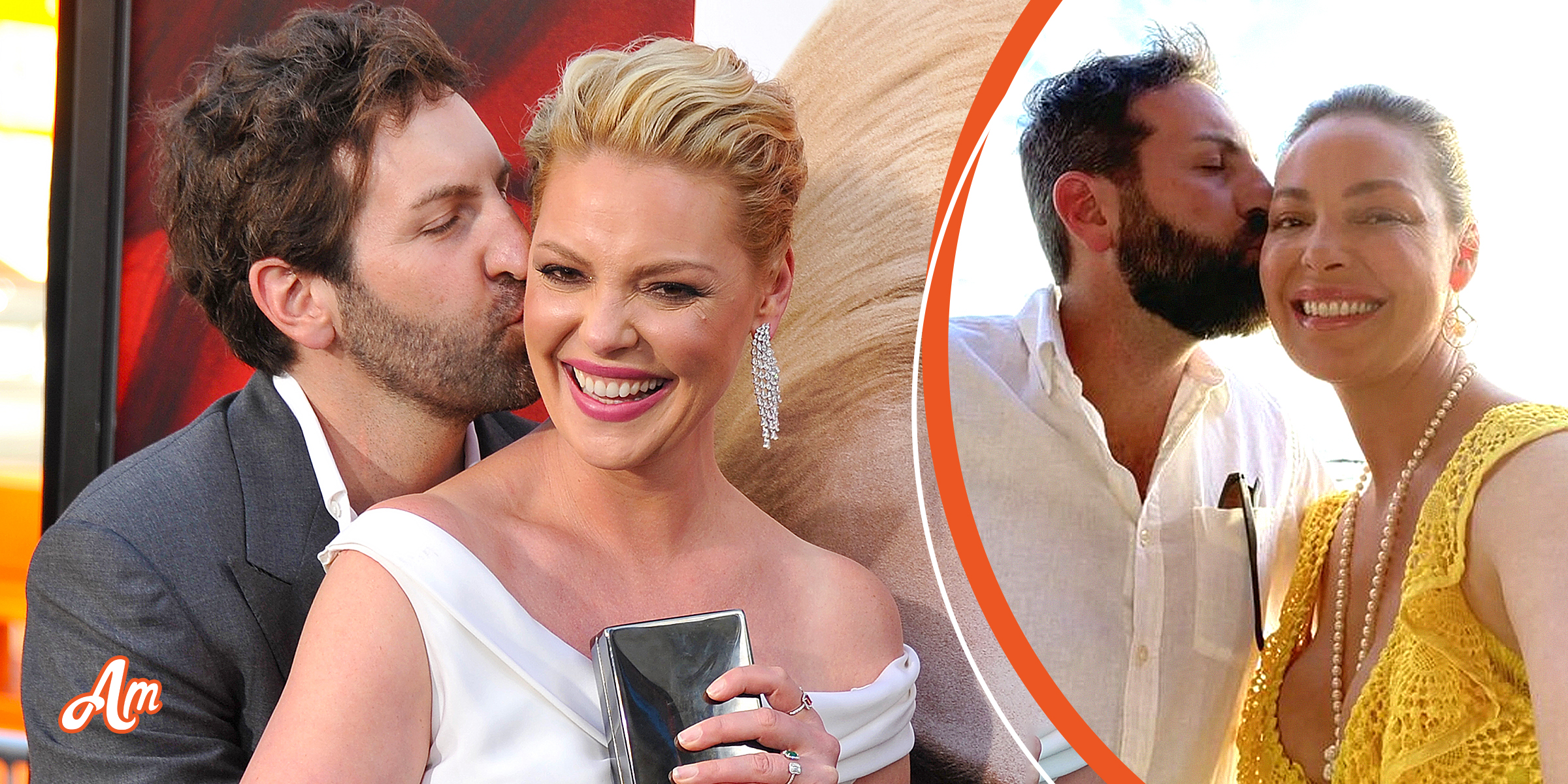 Katherine Heigl Dazzles in Yellow Crocheted Outfit as Husband Kisses Her in Sweet Snap