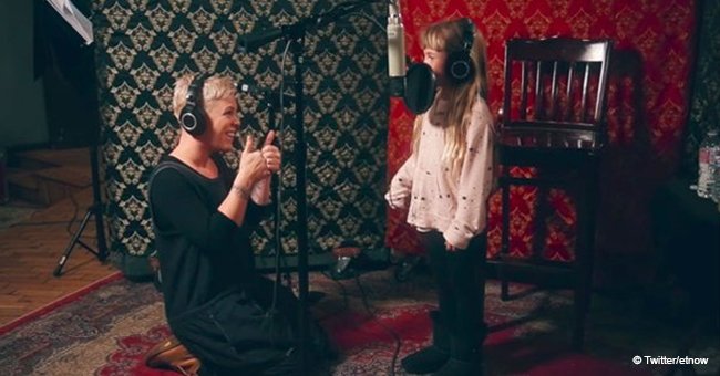 Pink and her daughter's stunning duet is enough to make you cry