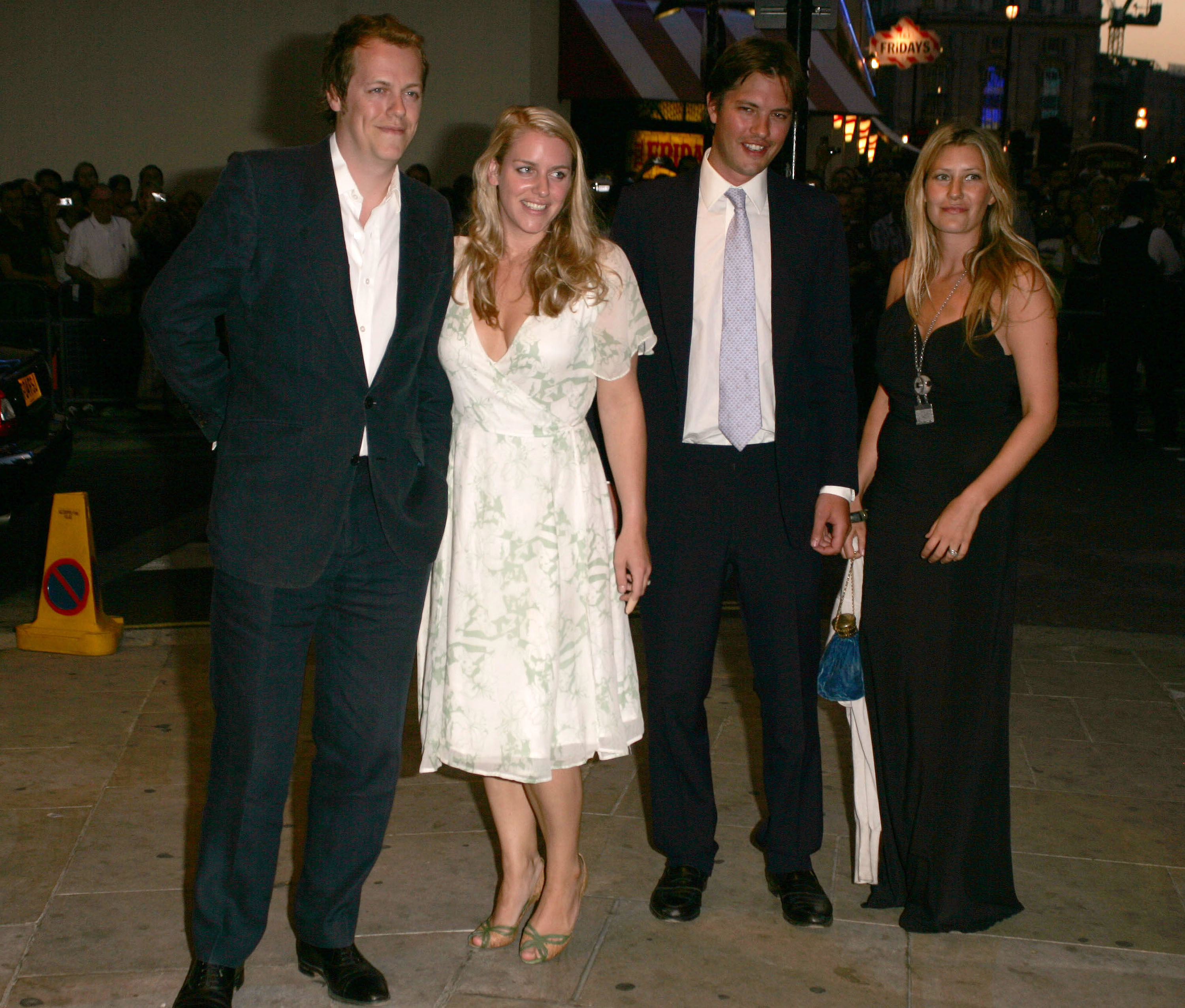 Tom Parker Bowles, Laura and Harry Lopes, and Sara Buys at the Gala Performance in Memory of Sir John Betjeman in 2006. | Source: Getty Images