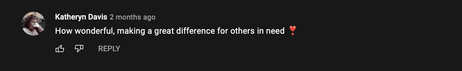 A user appreciates the work being done by prison inmates at South Central prison in Missouri. | Photo: YouTube.com/HIS Radio