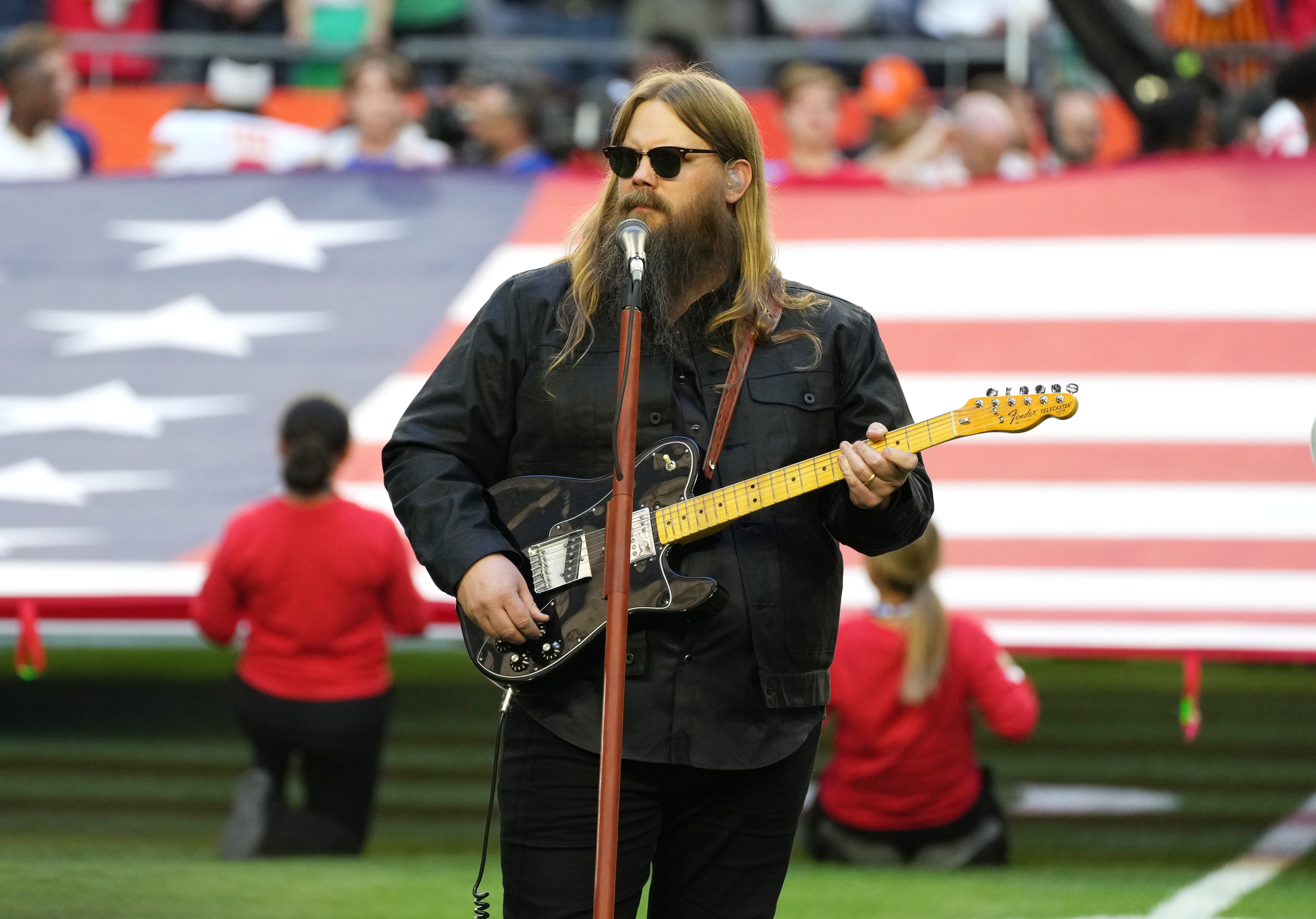 Chris Stapleton At Super Bowl 2025