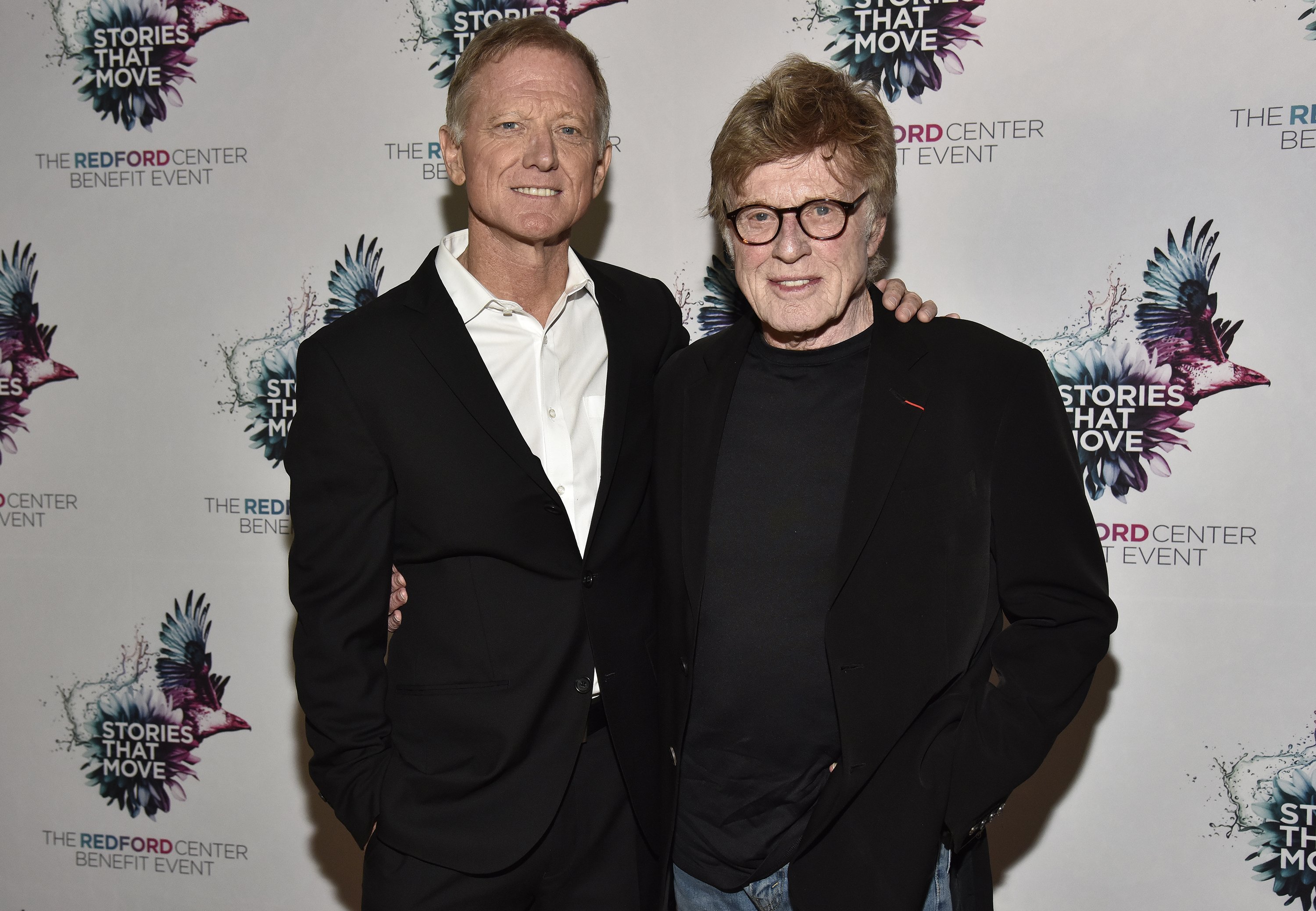 James Redford and Robert Redford at The Redford Center's Benefit on December 6, 2018 | Source: Getty Images