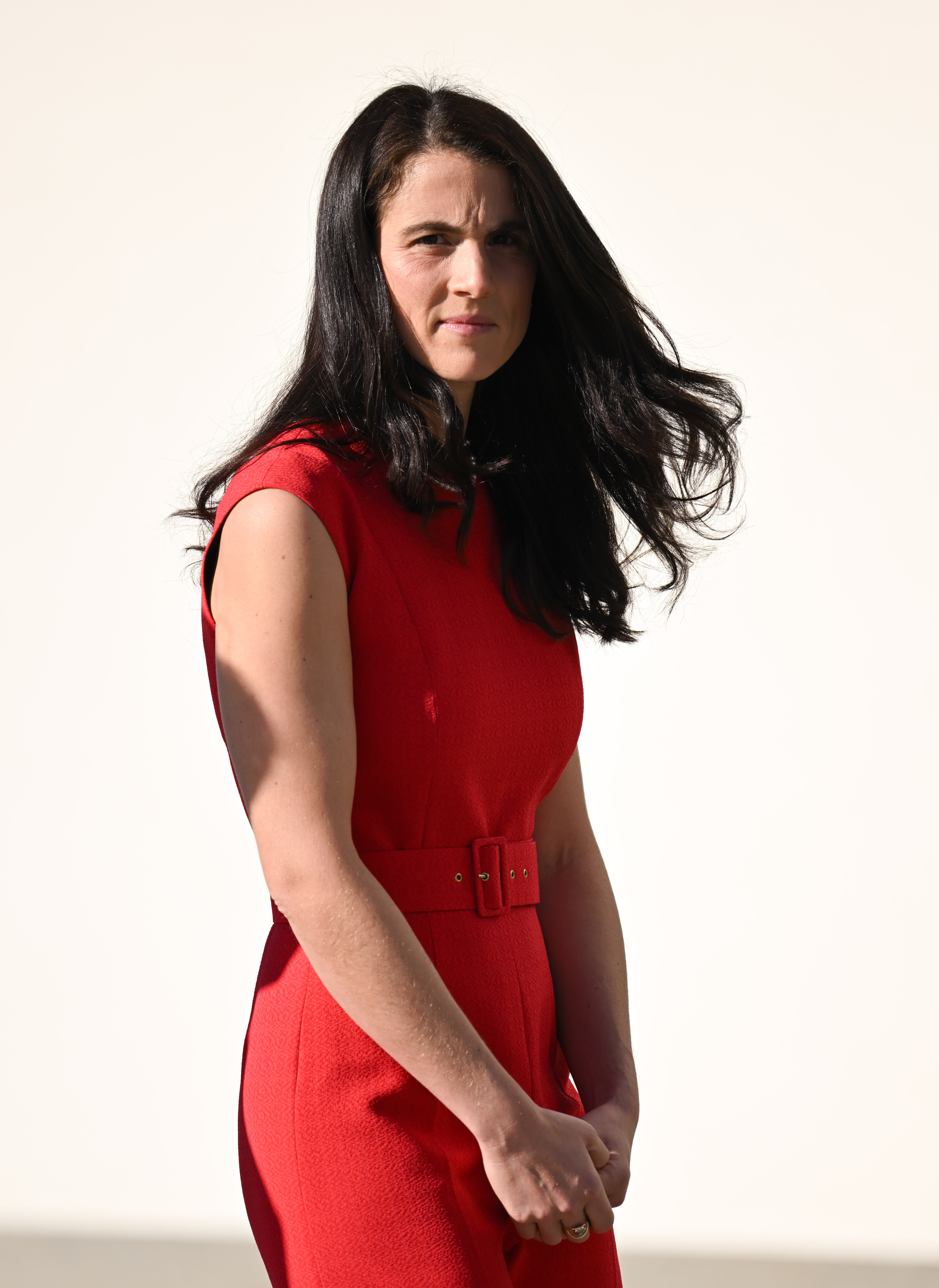 Tatiana Schlossberg waits to greet Prince William, Prince of Wales during his visit to John F. Kennedy Presidential Library and Museum on December 2, 2022 in Boston, Massachusetts | Source: Getty Images
