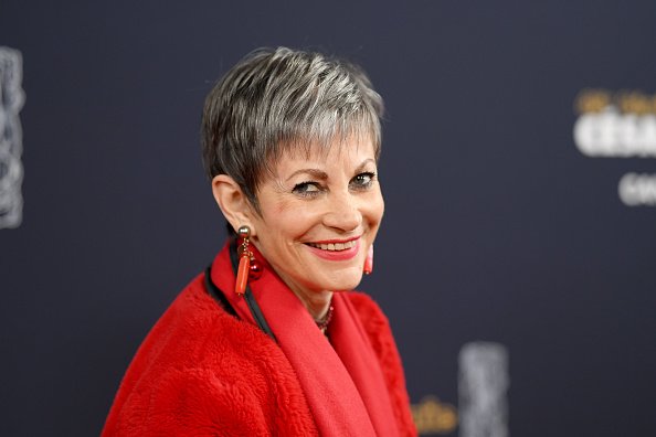 Isabelle Morini-Bosc arrive à la cérémonie des César. France. |Photo Getty Images