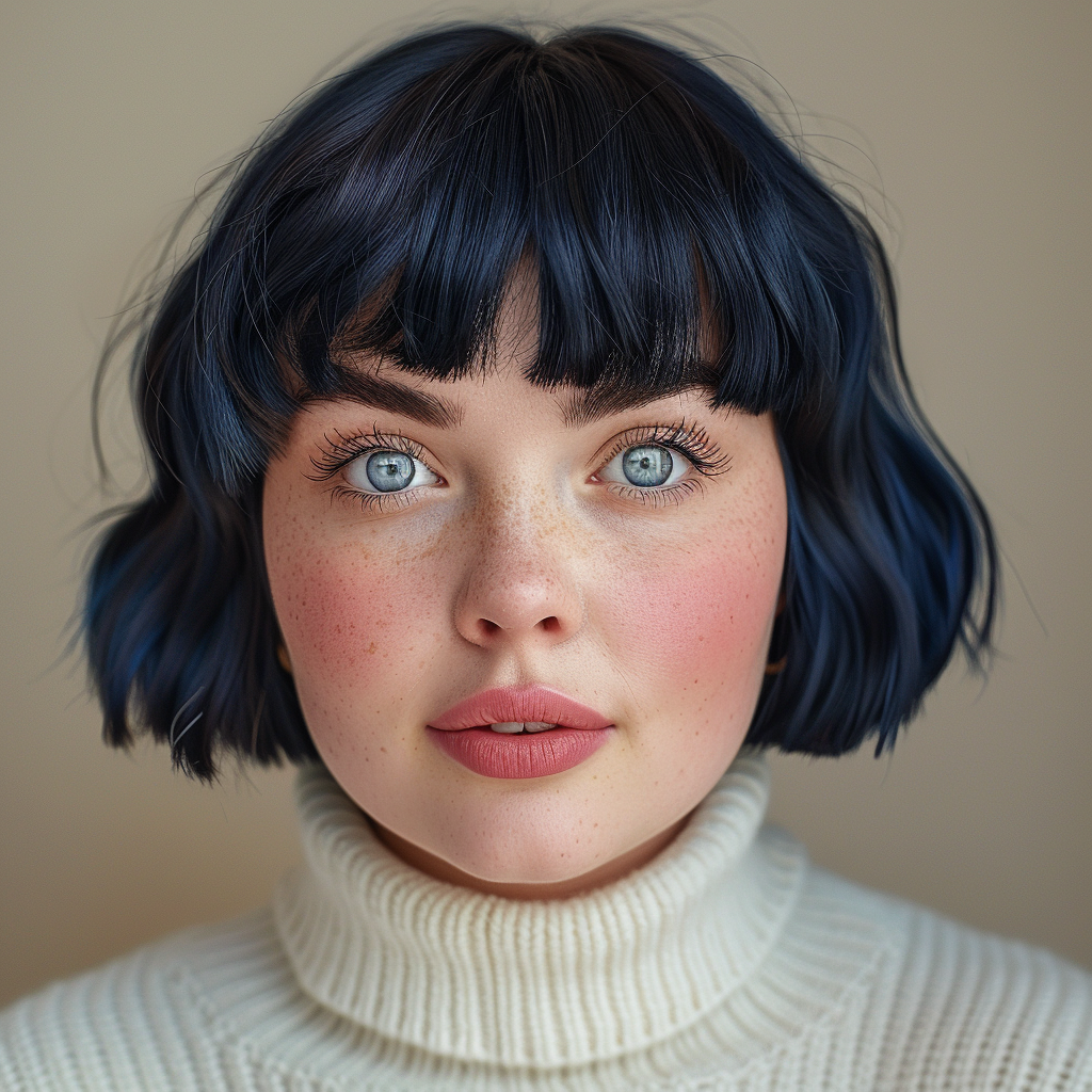 How Sadness might look as a real-life person via AI | Source: Midjourney