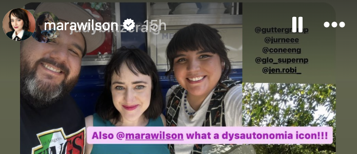 An undated image of Mara Wilson and friends | Source: Instagram/marawilson