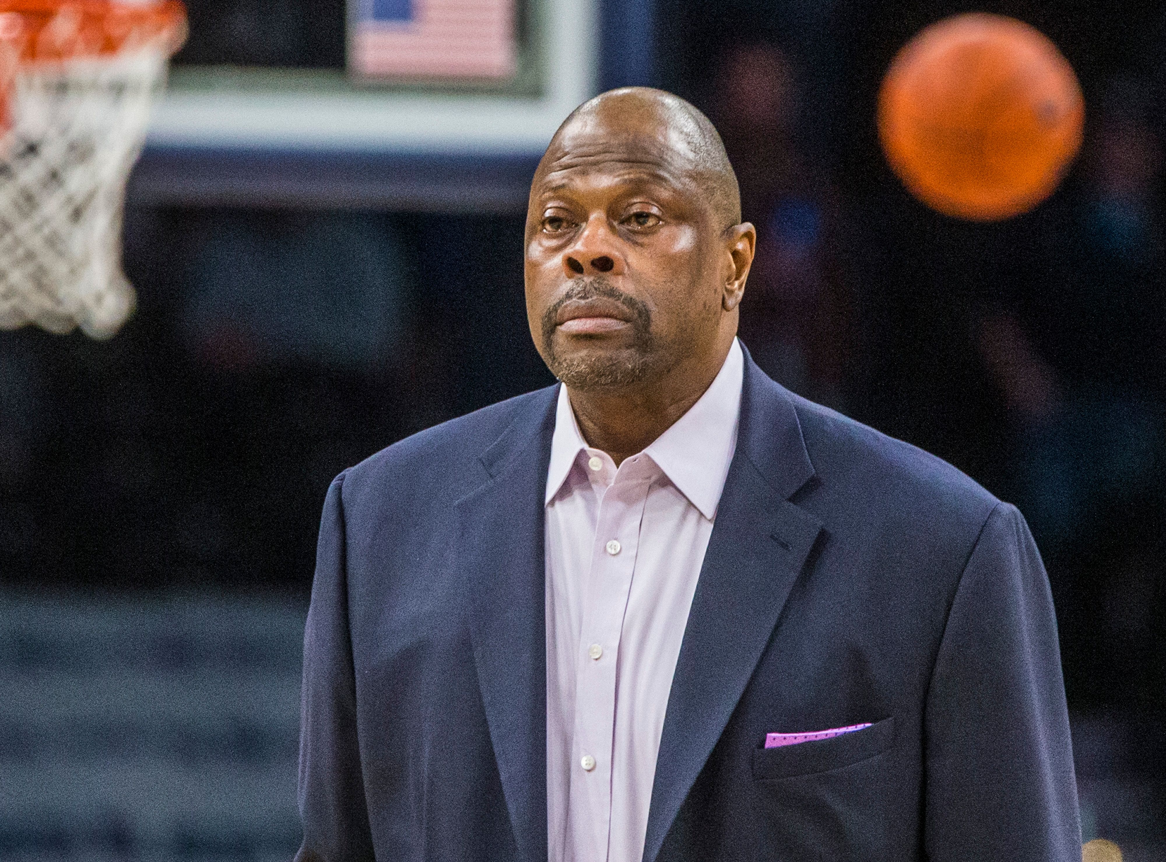 Head Coach Patrick Ewing from Georgetown University during a game between Butler and Georgetown at Capital One Arena in Washington, DC. | Photo: Getty Images
