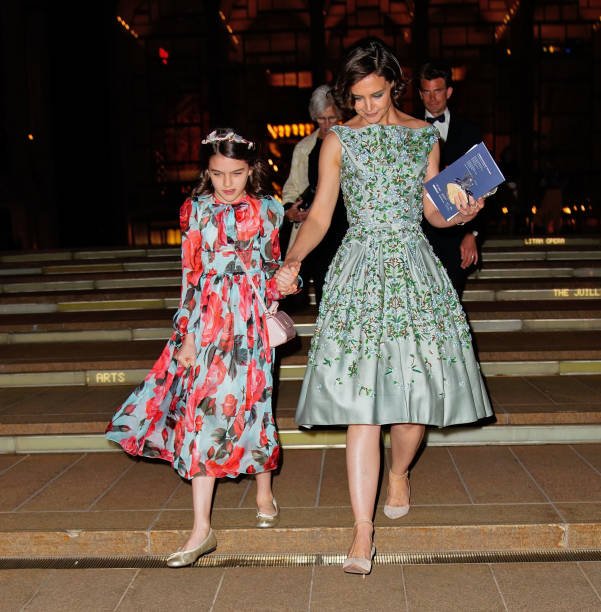  Katie Holmes and Suri Cruise enjoy a night at American Ballet Theater at Lincoln Center on May 21, 2018 in New York City. | Source: Getty Images