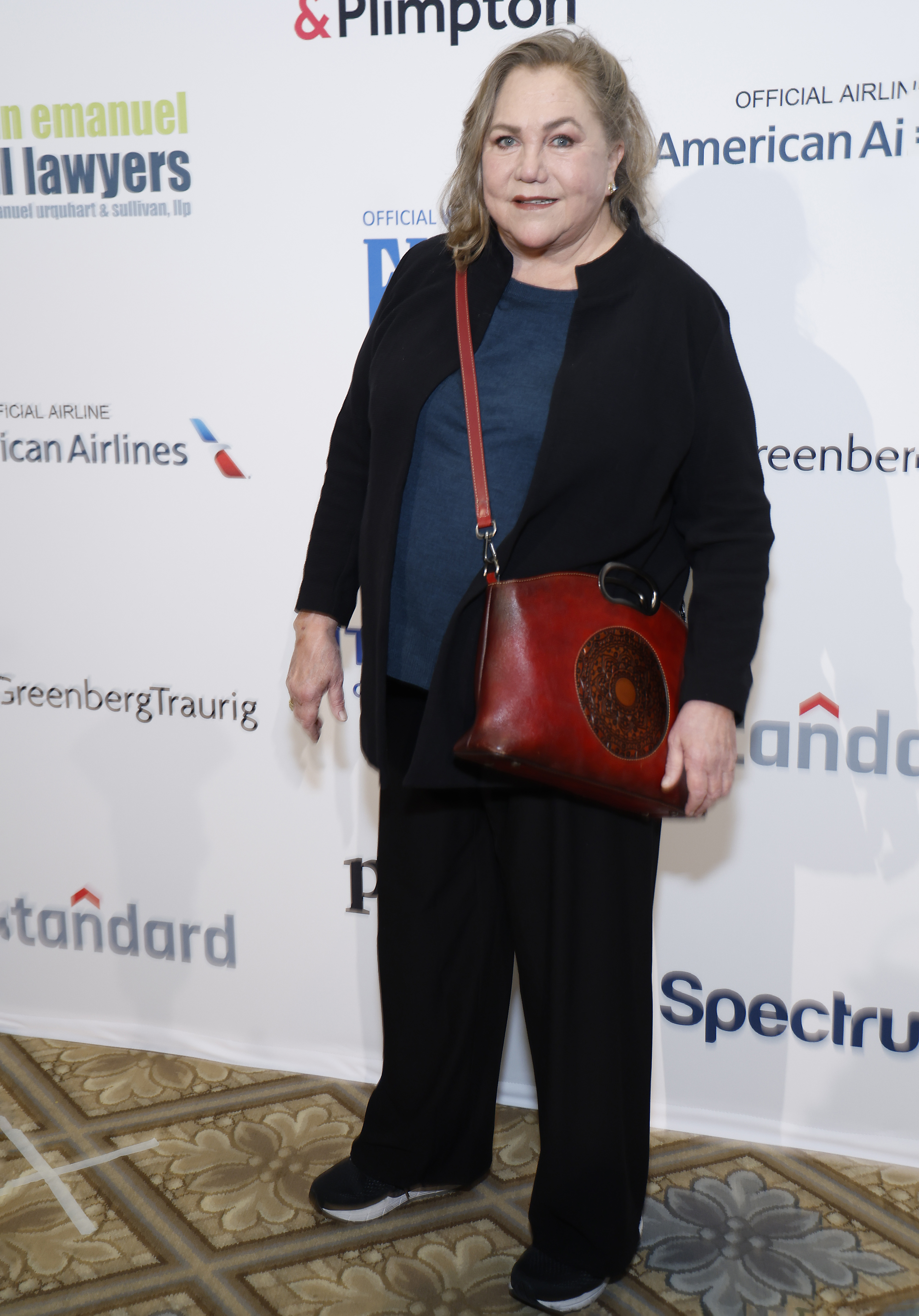 Kathleen Turner at  Citymeals On Wheels yearly lunch in New York in 2023 | Source: Getty Images