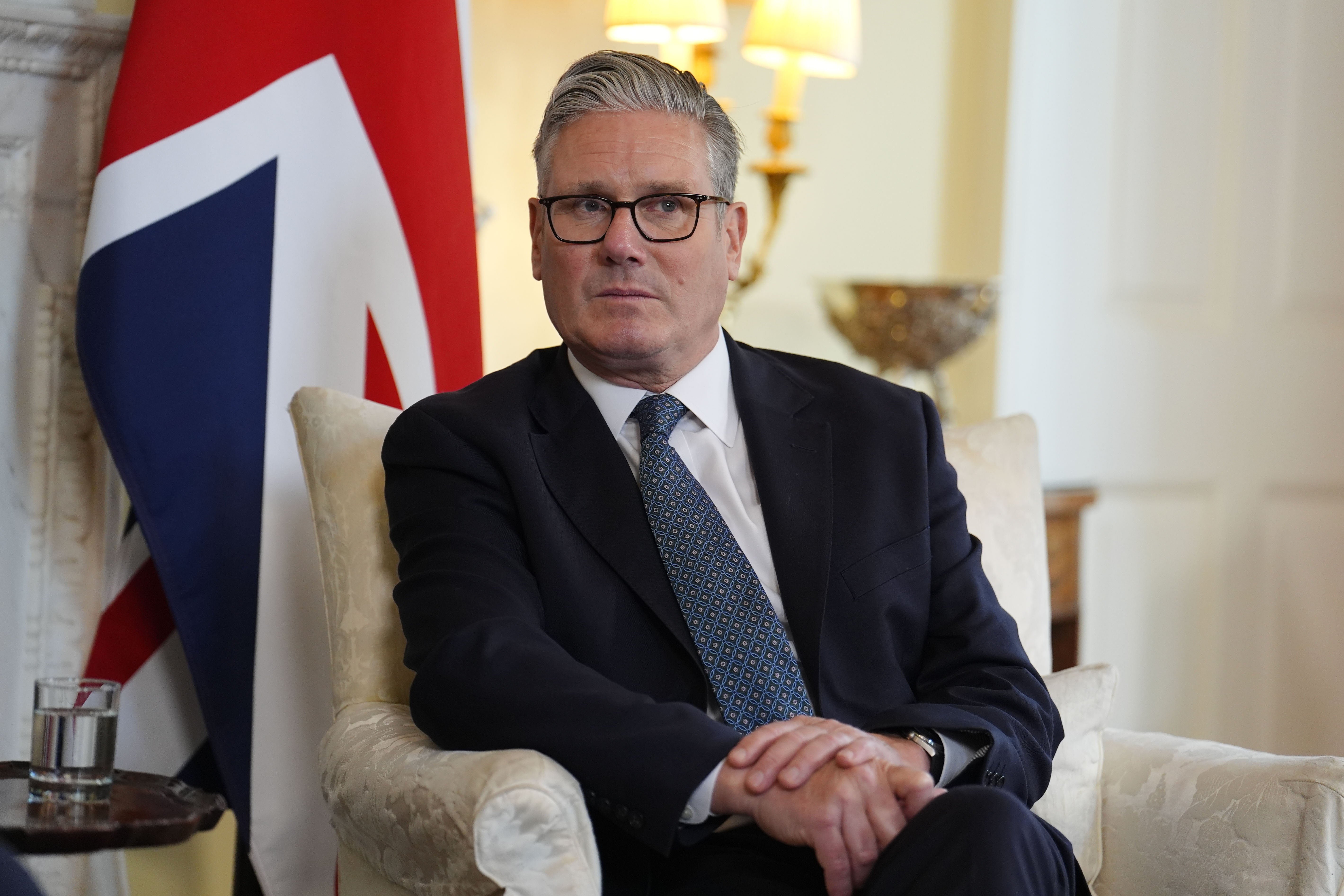 British Prime Minister Keir Starmer during his meeting with NATO Secretary General Mark Rutte in London, England on June 9, 2025. | Source: Getty Images