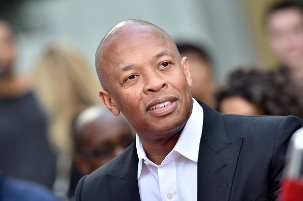  Dr. Dre at the Hand and Footprint Ceremony in Hollywood, California. | Photo: Getty Images.