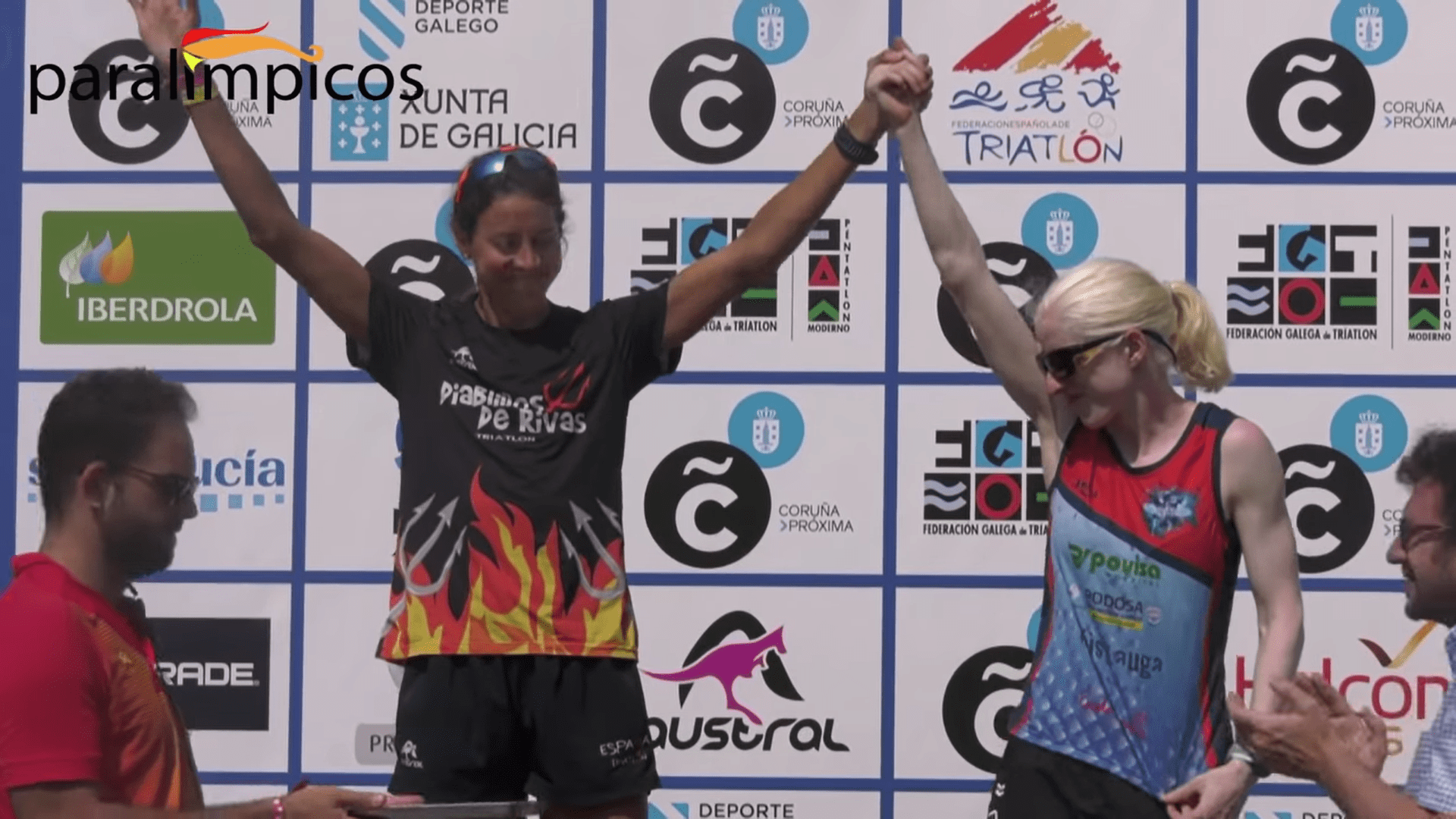 Susana Rodríguez, campeona de triatlón. | Foto: Youtube/Paralímpicos TV