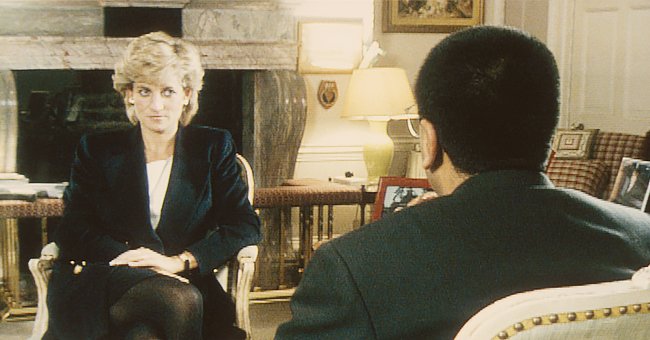 Princesa Diana en la entrevista con Martin Bashir, 1995. | Foto: Getty Images