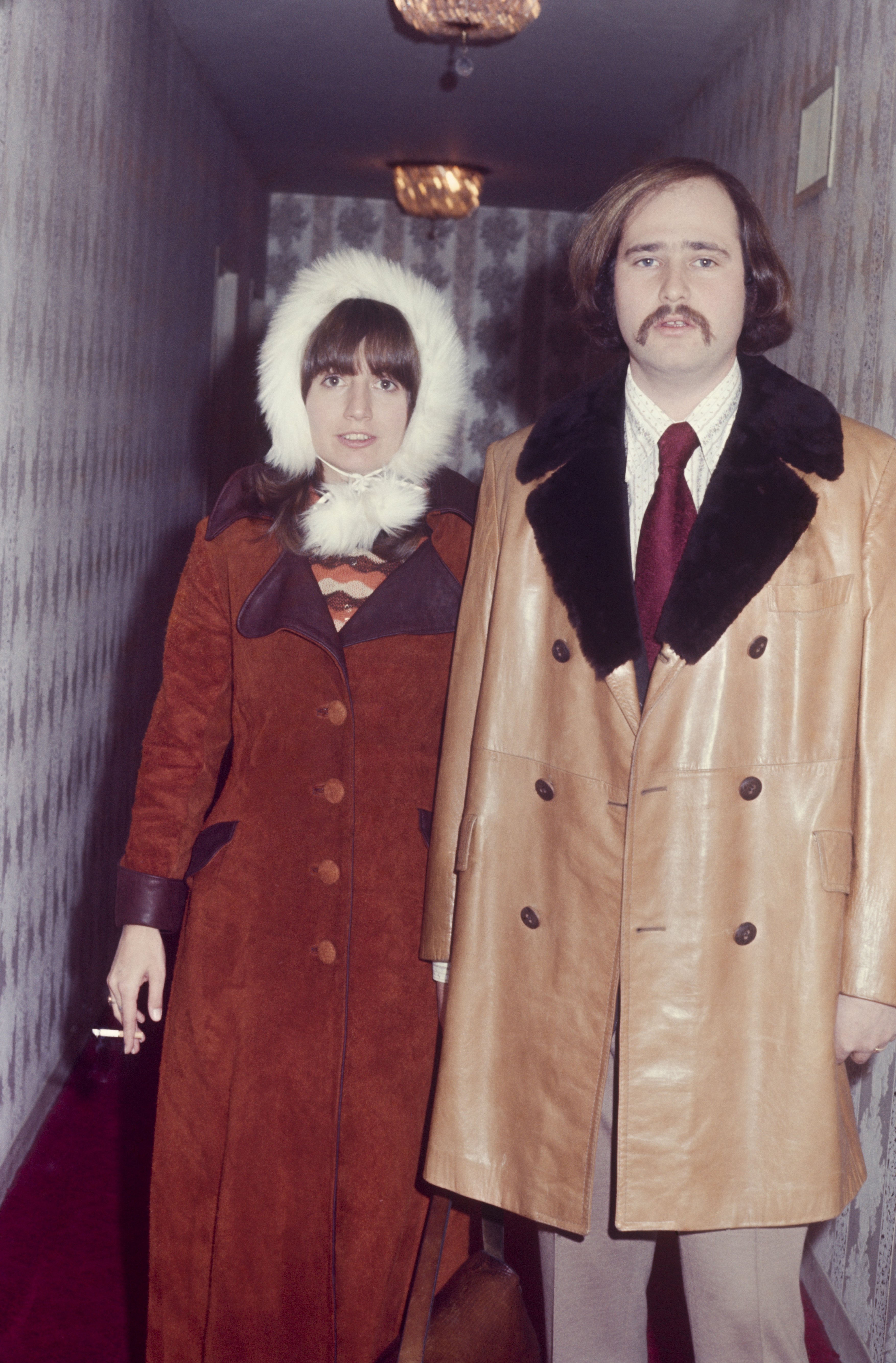 Penny Marshall and Rob Reiner in 1970 in New York City. | Source: Getty Images