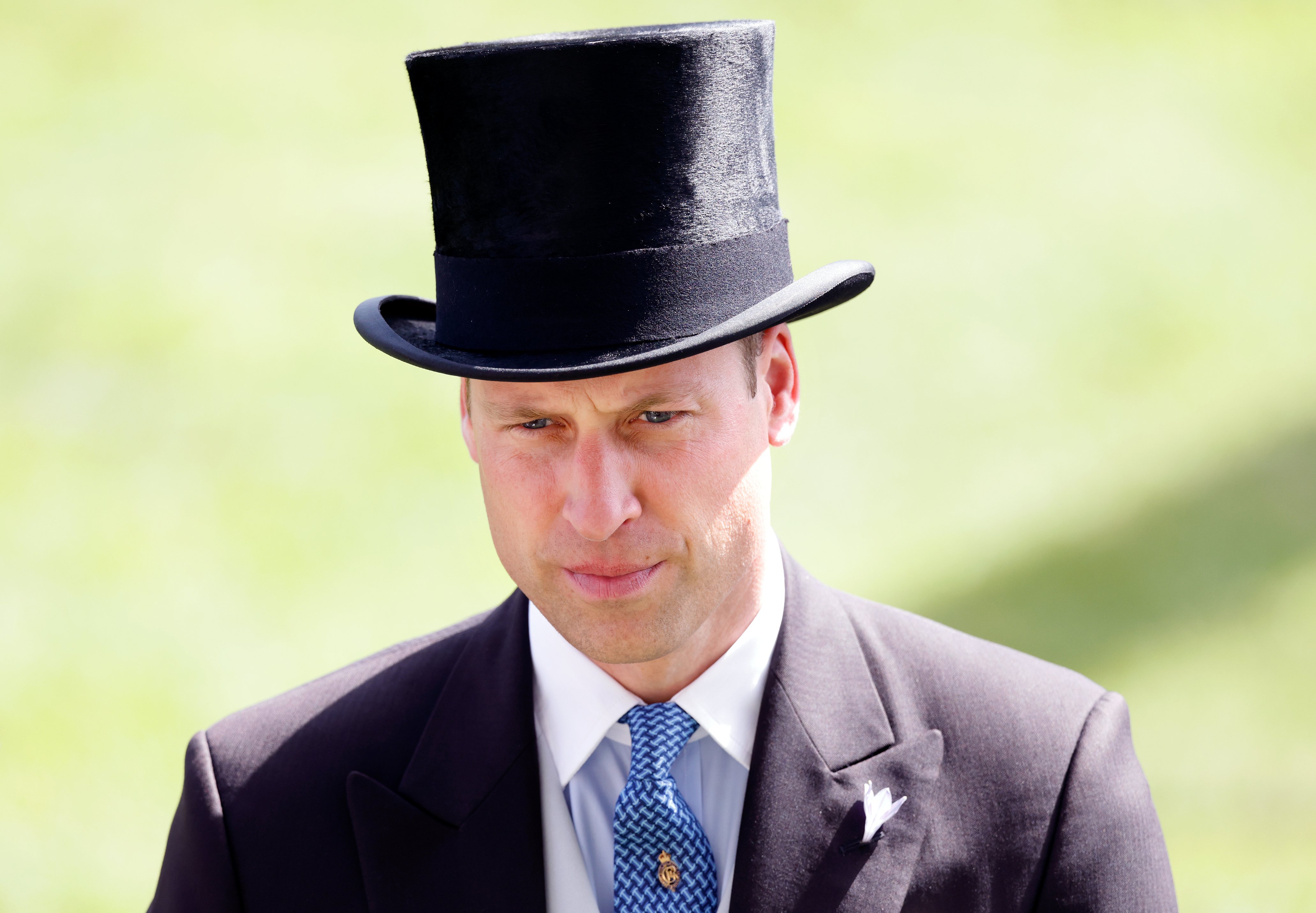 Prinz William nimmt am 17. Juni 2022 an Tag 4 von Royal Ascot auf der Ascot Racecourse in Ascot, England, teil. | Quelle: Getty Images