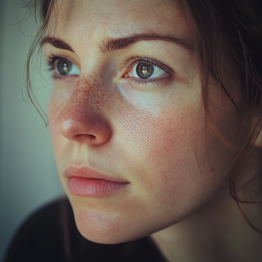 A close up of a woman | Source: Midjourney