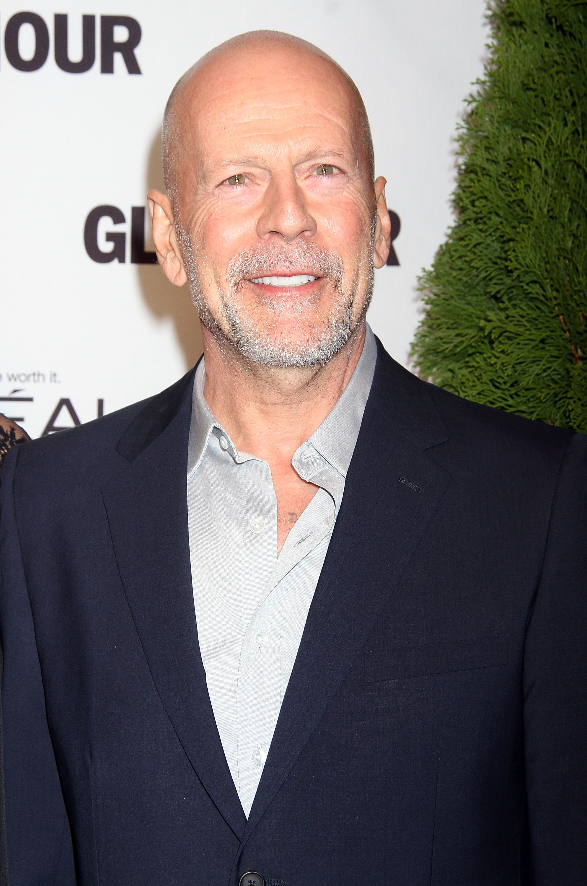 Bruce Willis at the Glamour Women Of The Year Awards in New York City on November 10, 2014 | Source: Getty Images