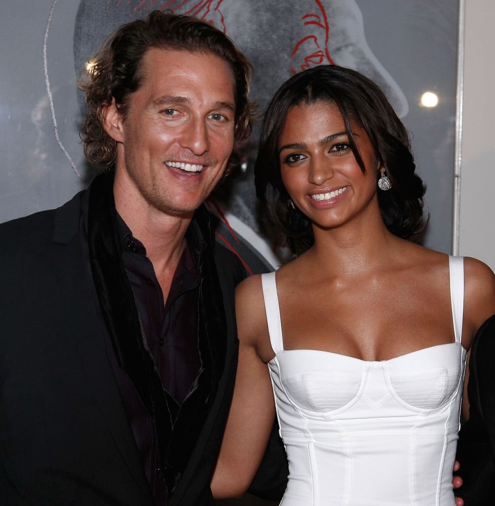 Actor Matthew McConaughey and model Camila Alves attend the Dolce & Gabbana's "The One" Fragrance Launch and Private Dinner at The Grammercy Park Hotel on december 4, 2007. | Source: Getty Images