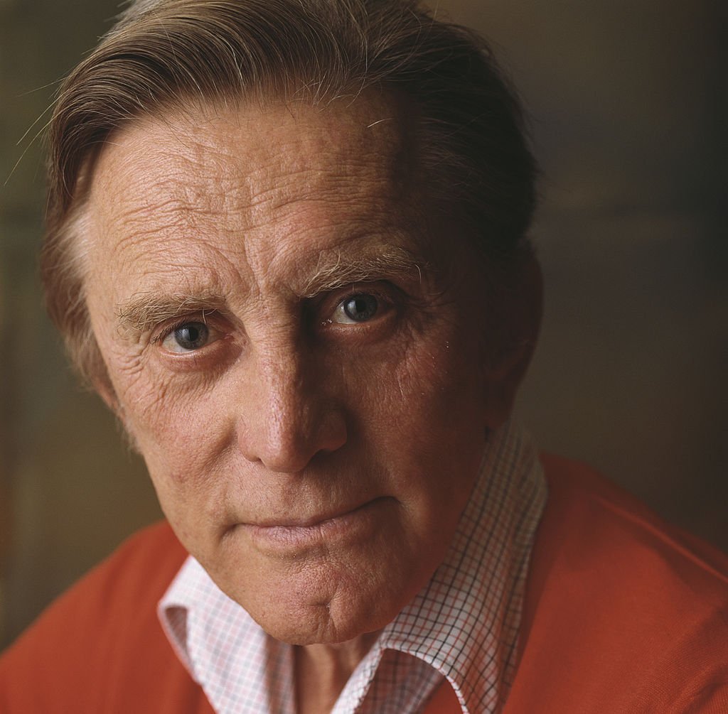 Portrait of actor Kirk Douglas, circa 1990. | Source: Getty Images