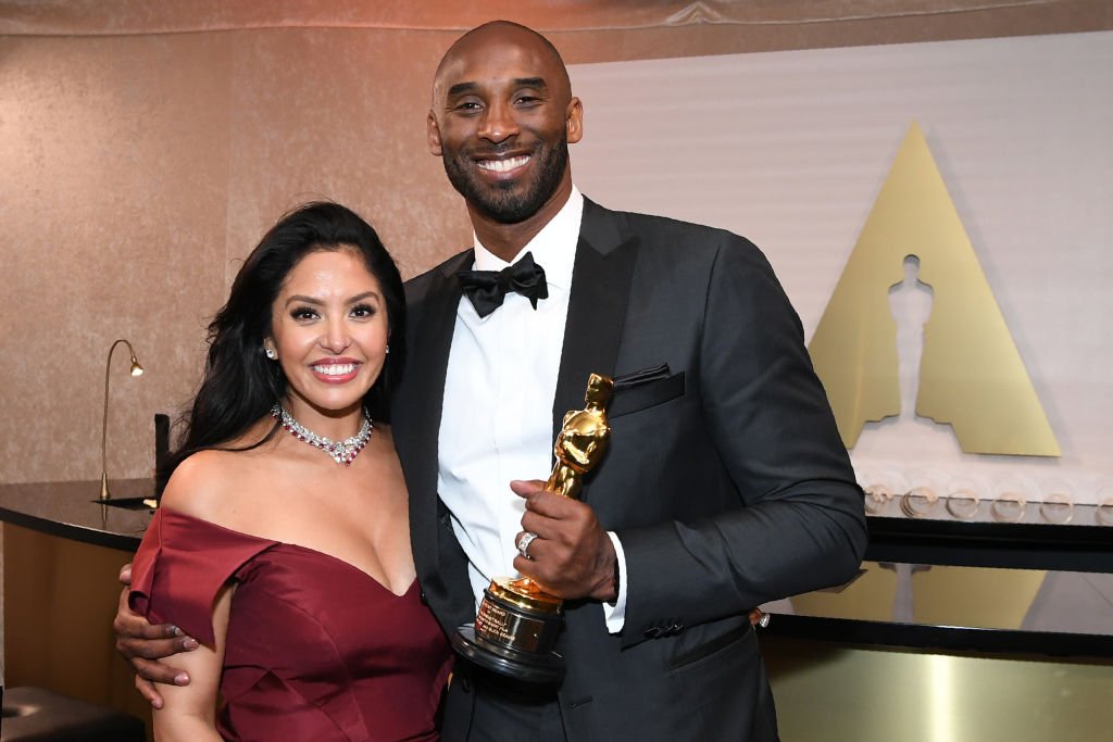 Kobe Bryant and Vanessa Bryant at the 90th Annual Academy Awards Governors Ball on March 4, 2018, in Hollywood | Photo: Getty Images