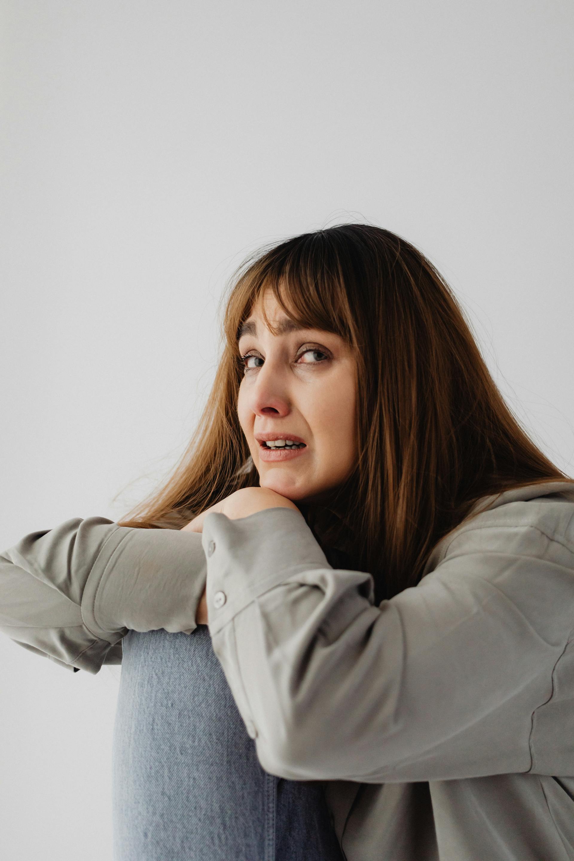 A teary-eyed woman | Source: Pexels