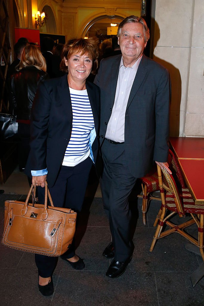 La journaliste Nathalie Saint-Cricq  et son mari Patrice Duhamel | photo : Getty Images