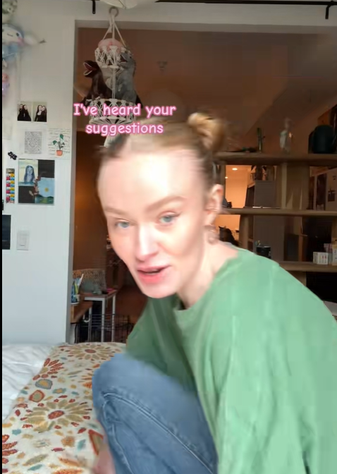 Mia McClain gives an update on her wedding as seen in a video post dated September 30, 2025 | Source: TikTok/mia_mcclain