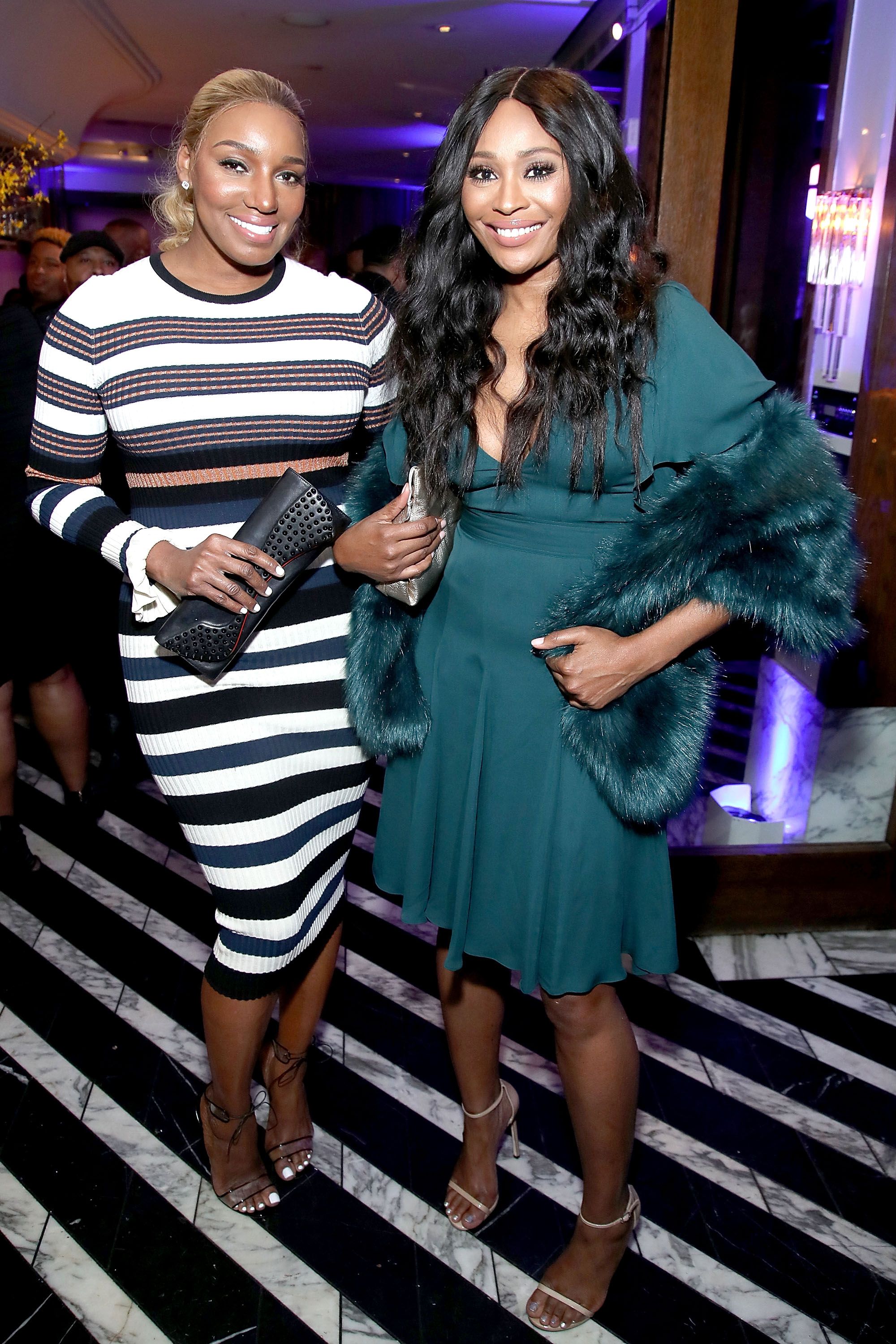 NeNe Leaks and Cynthia Bailey attend Pre ABFF Honors Cocktail Party/ Source: Getty Images