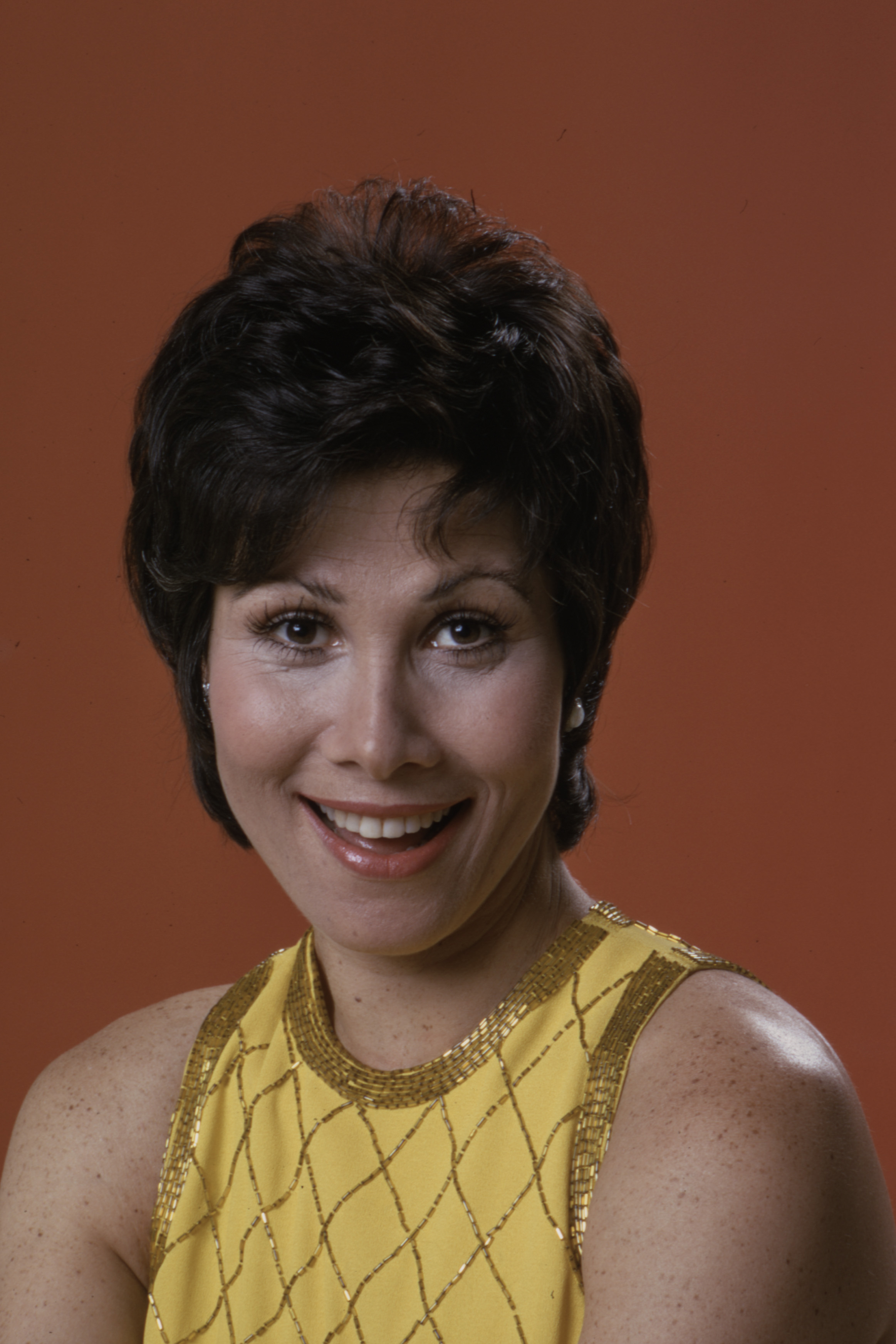 Michele Lee in a promotional photo for the Tony Awards in New York, 1975 | Source: Getty Images