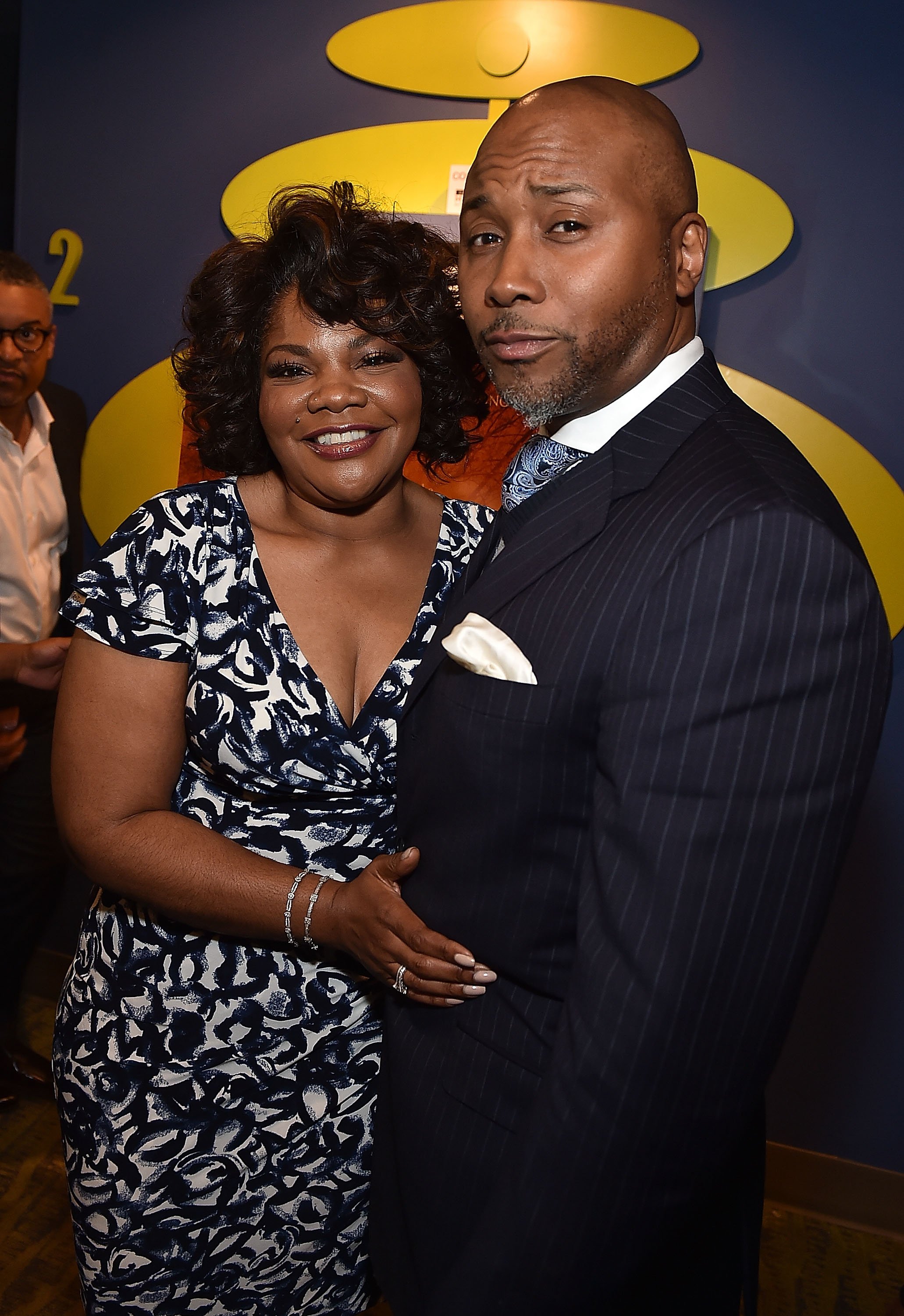 Mo'Nique and her husband, Sidney Hicks at the premiere of "Blackbird" in April 2015. | Photo: Getty Images