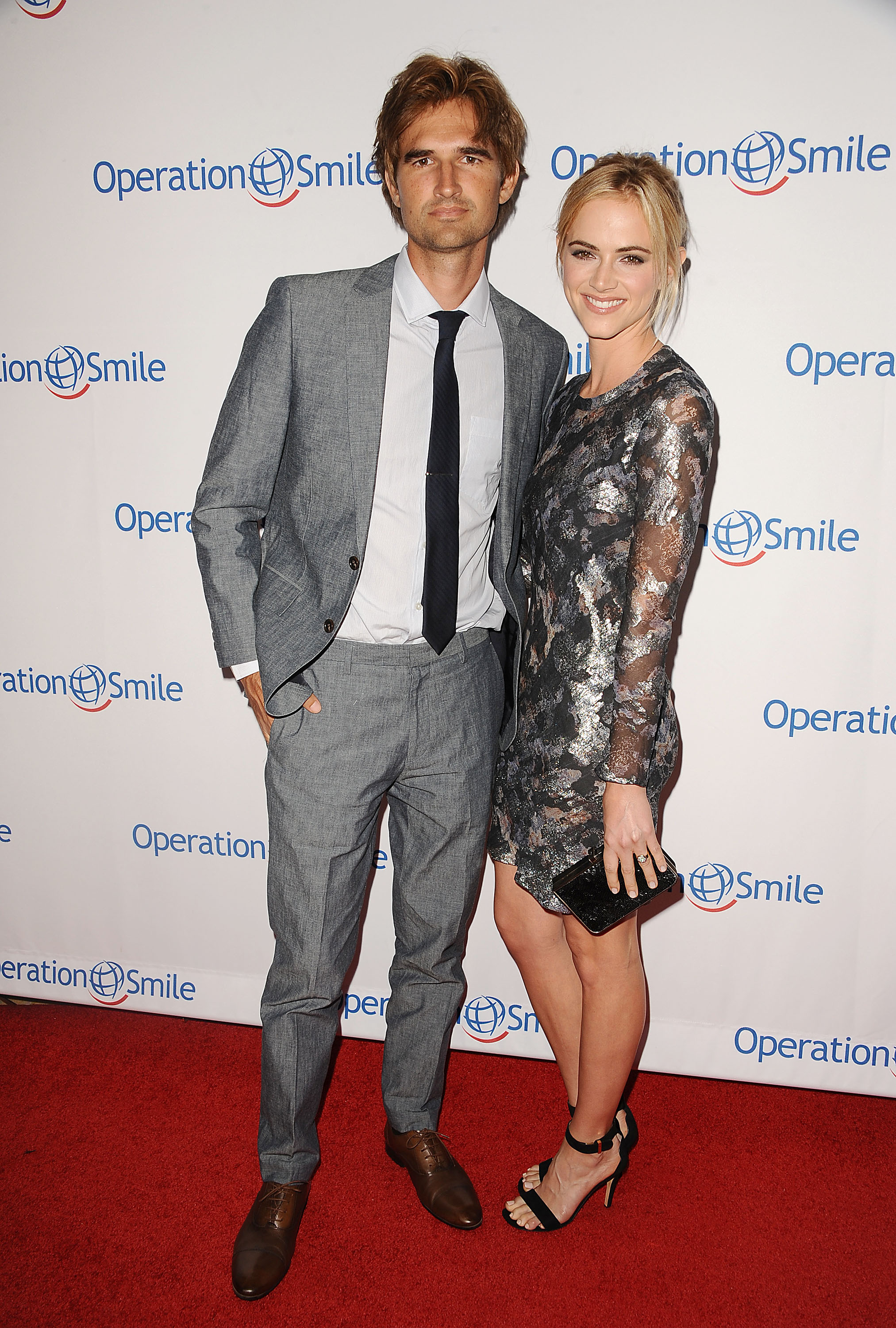 Blake Hanley and Emily Wickersham at the Operation Smile Gala in Beverly Hills, California on September 19, 2014 | Source: Getty Images