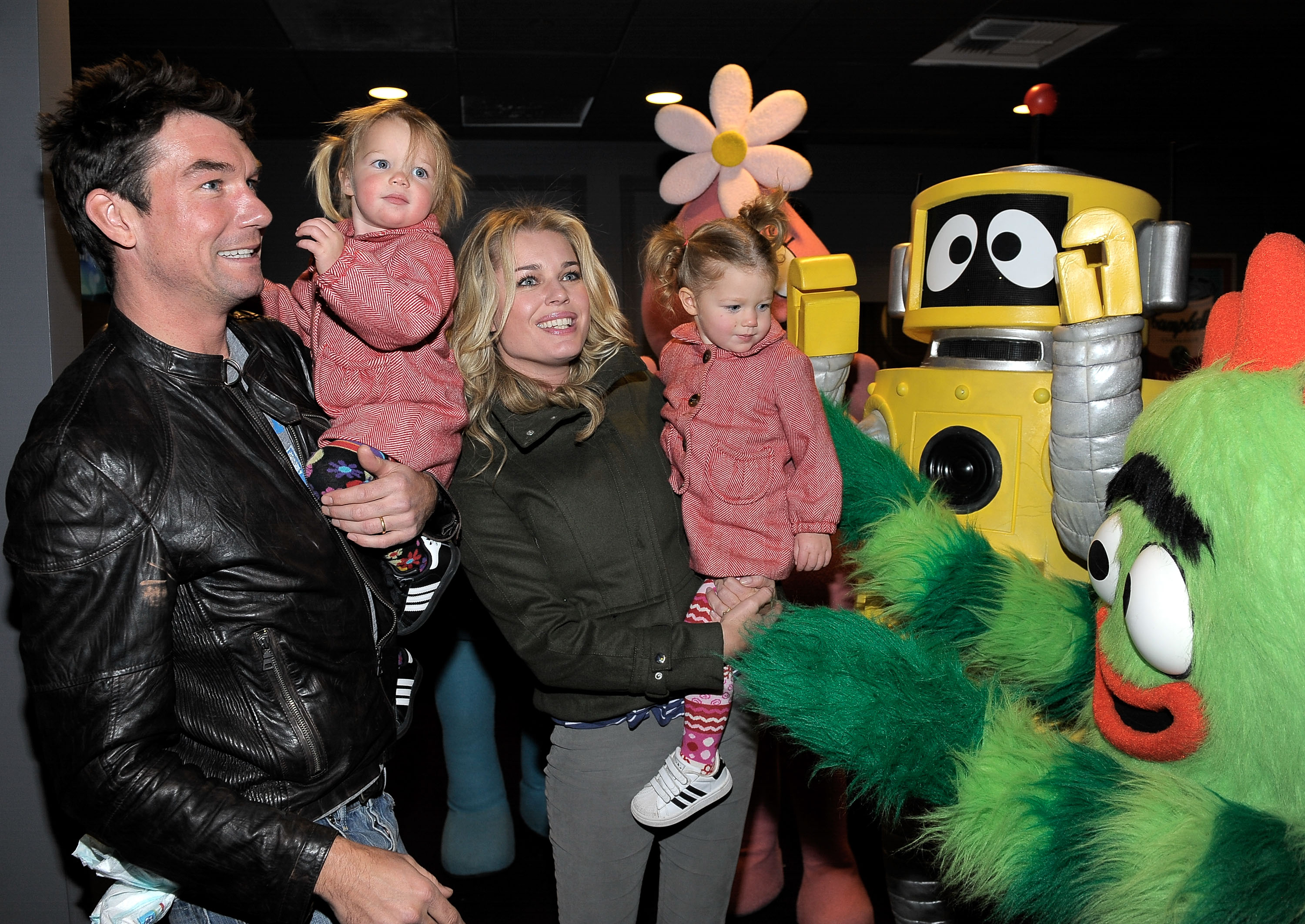 Years before Charlie and Dolly's recent red carpet moment, Jerry O'Connell and Rebecca Romijn were already giving fans occasional glimpses of their family life. The couple welcomed their twin daughters in 2008, one year after tying the knot in July 2007. | Source: Getty Images