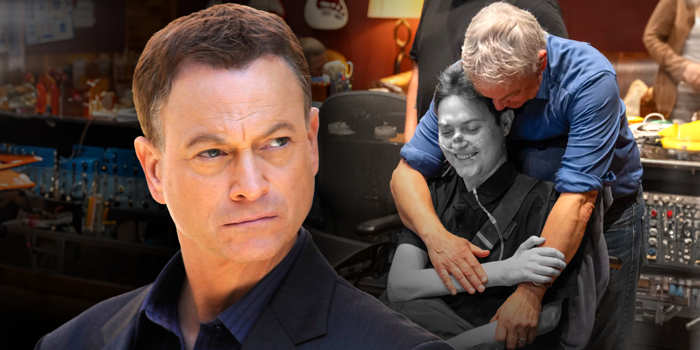 Gary Sinise | Gary and Mac Sinise | Source: Getty Images | Twitter/PageSix