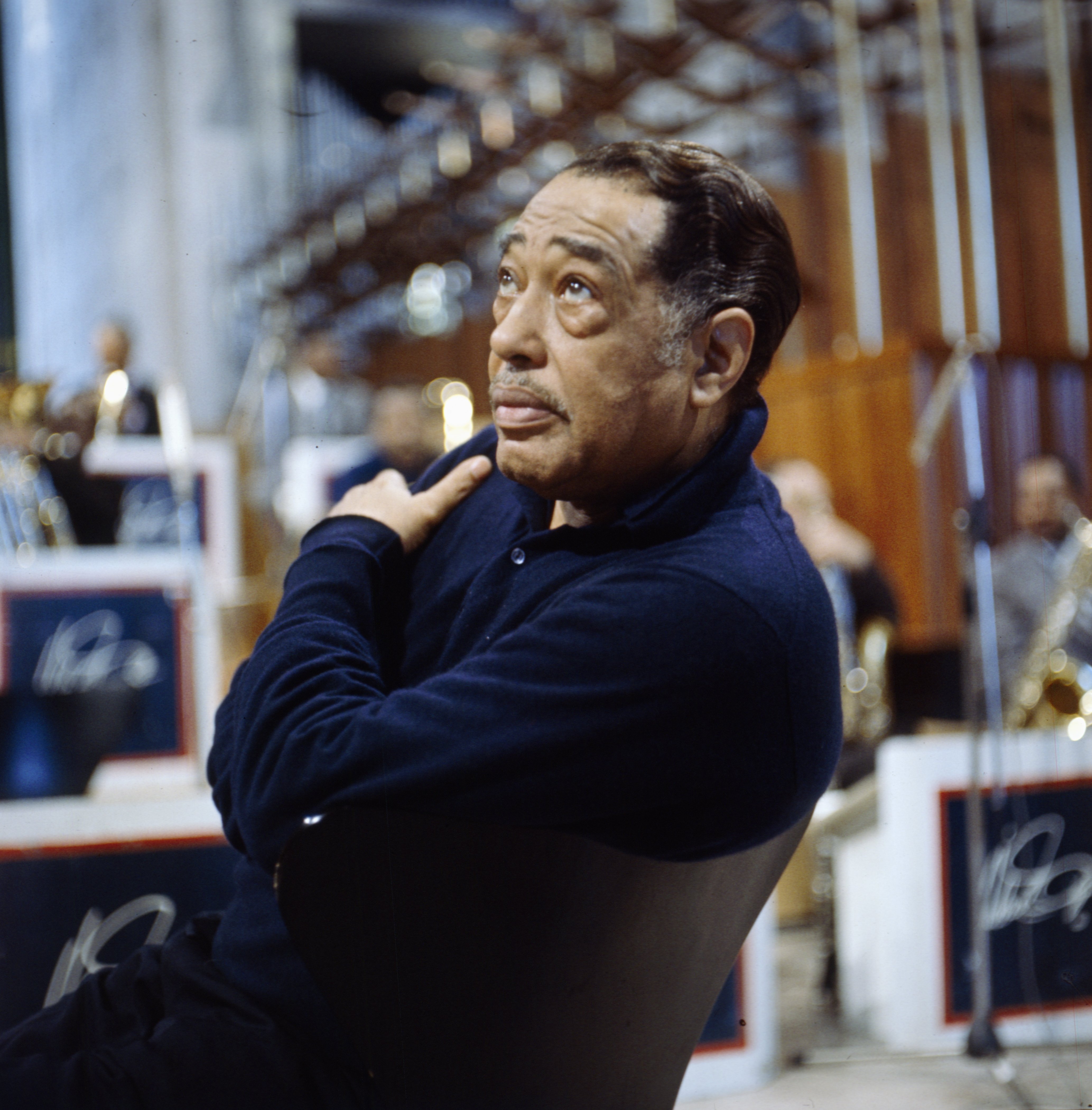 Duke Ellington (1899-1974) pictured in Coventry Cathedral during a performance in February 1966 | Photo: Getty Images