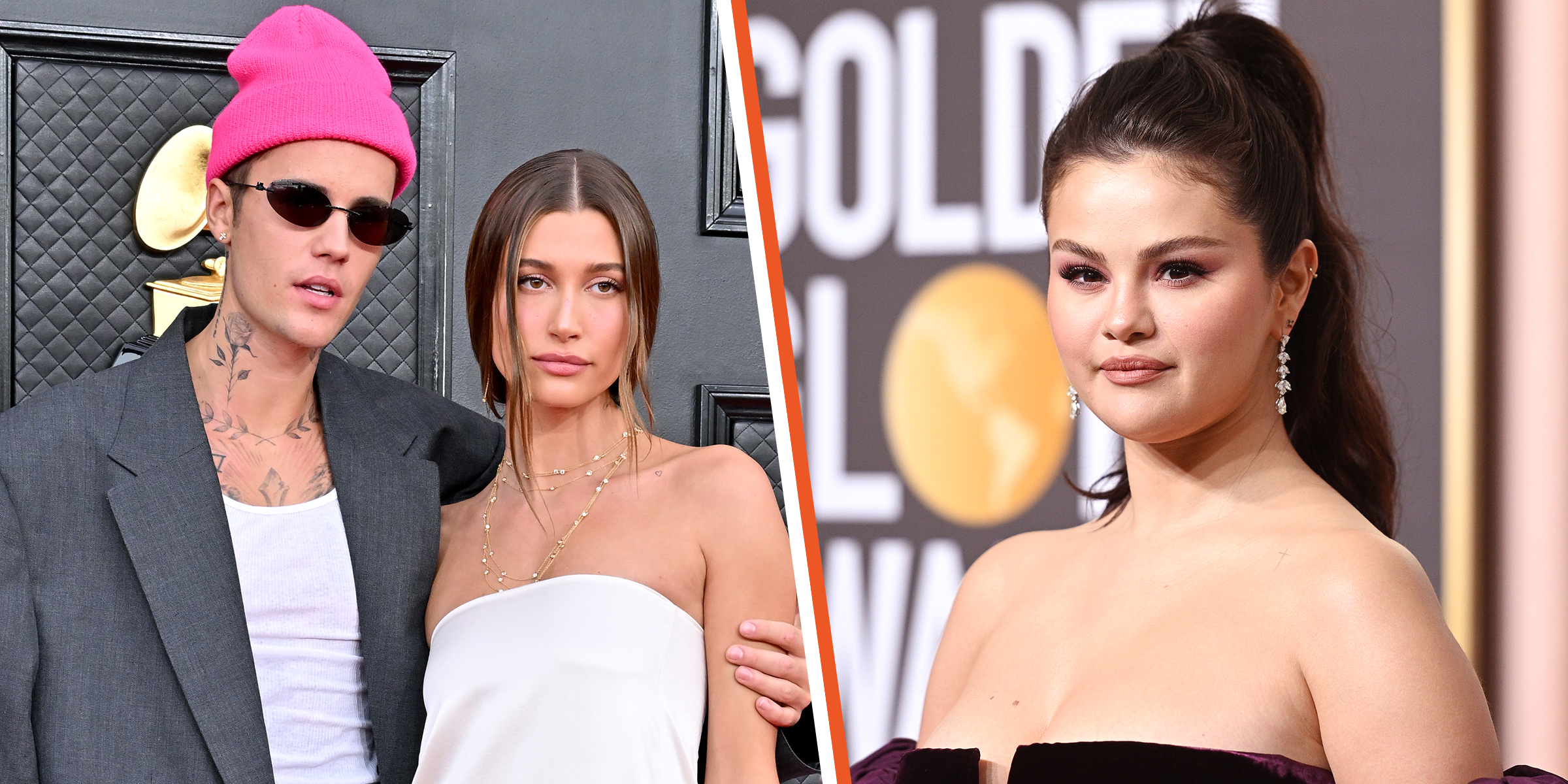Justin Bieber and Hailey Bieber | Selena Gomez | Source: Getty Images