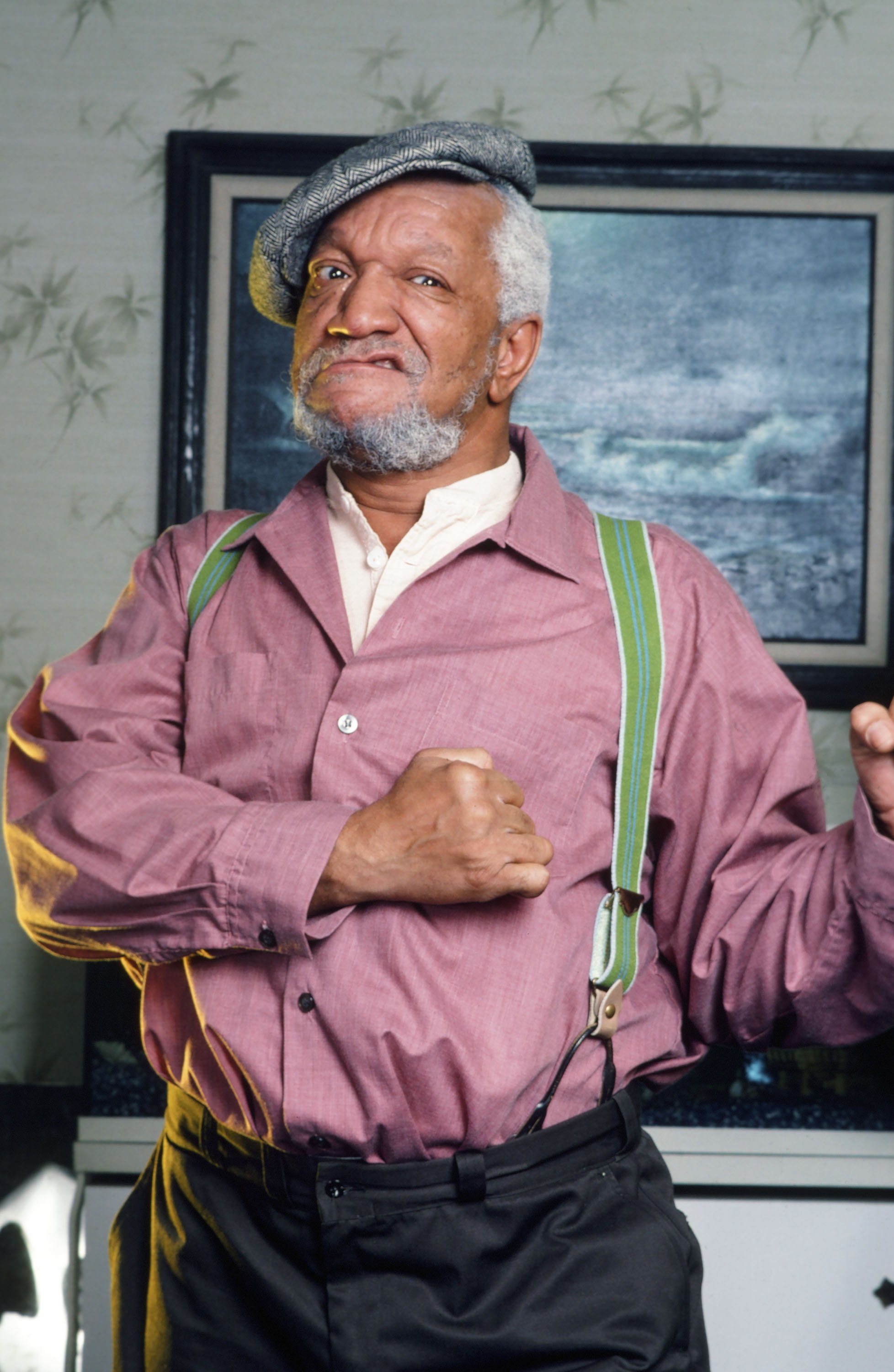 Redd Foxx photographed on the first season of the sitcom, "Sanford and Son." | Source: Getty Images