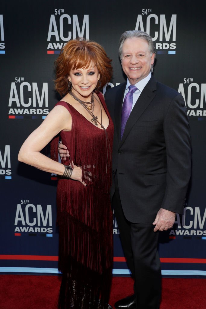 Reba McEntire and Anthony “Skeeter” Lasuzzo attend the 54th Academy Of Country Music Awards at MGM Grand Garden Arena. | Photo:Getty Images