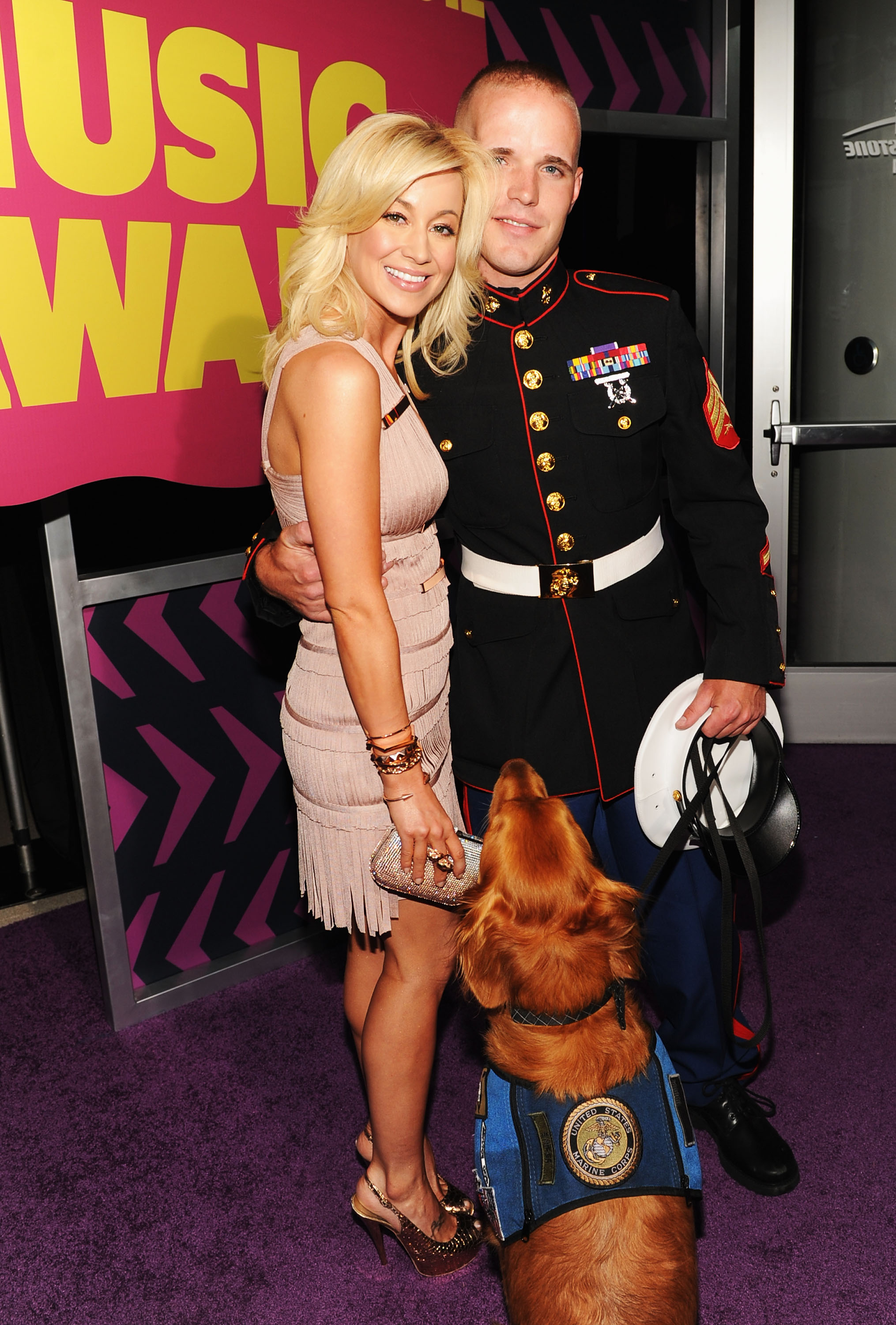 Kellie Pickler and Nigel Max Edge arrive at the CMT Music Awards in Nashville, Tennessee on June 6, 2012 | Source Getty Images