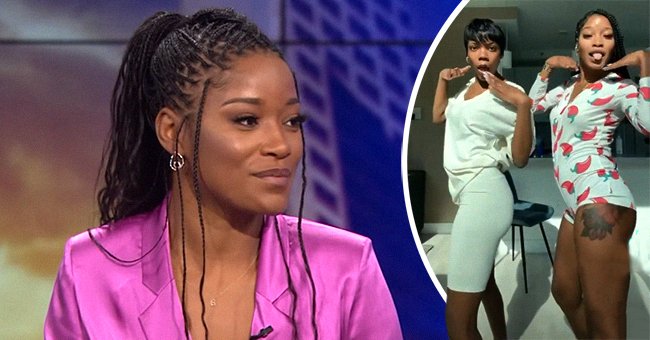 Keke Palmer Flaunts Her Legs & Tattoo in a Skimpy Chili-Printed ...