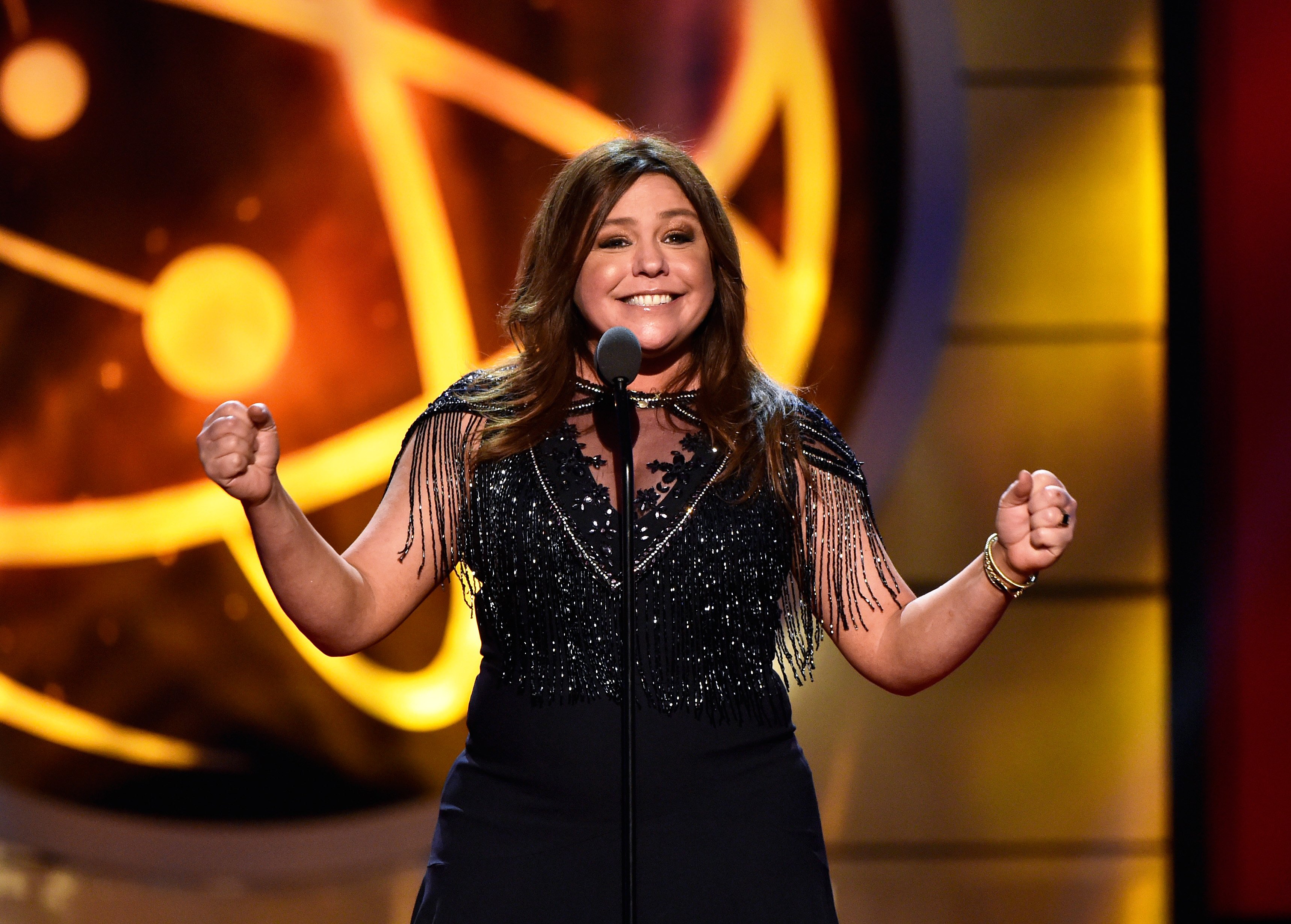 Rachael Ray onstage at the 46th Daytime Emmy Awards ceremony at Pasadena Civic Center, Pasadena, California, on May 05, 2019. | Source: Getty Images