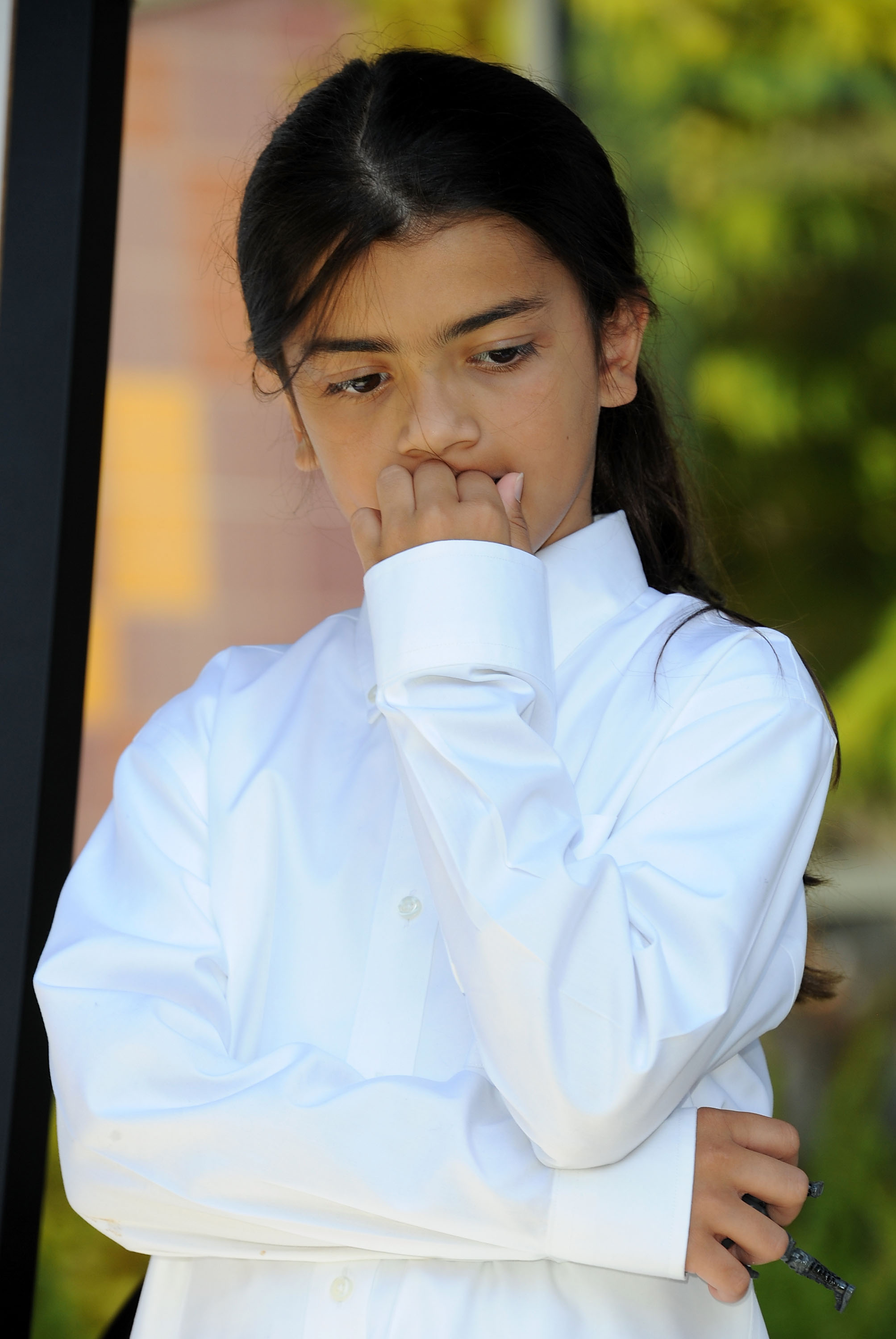 Blanket Jackson at a Children's Hospital Artwork Donation ceremony honoring Michael Jackson in Los Angeles, California on August 8, 2011 | Source: Getty Images
