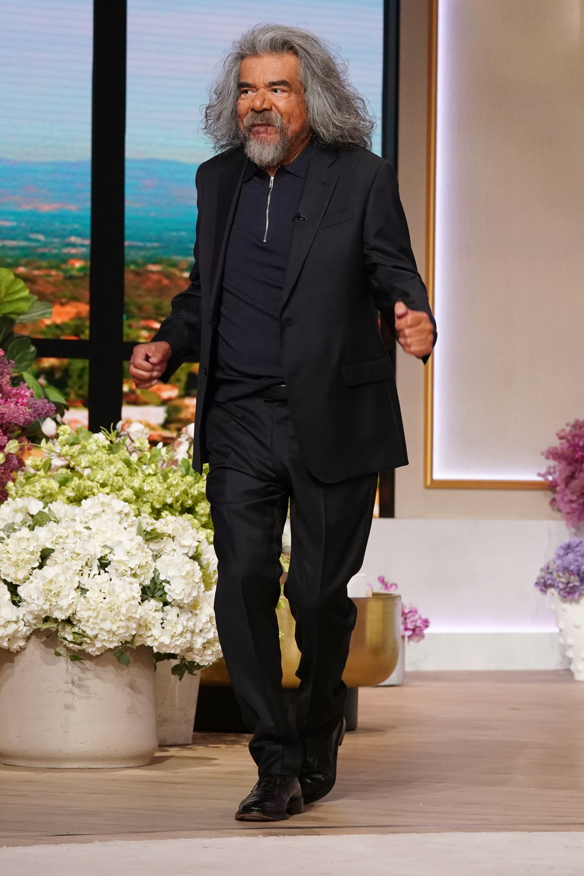 George Lopez during a season 3 episode of "The Jennifer Hudson Show" in Burbank, California on February 13, 2025. | Source: Getty Images