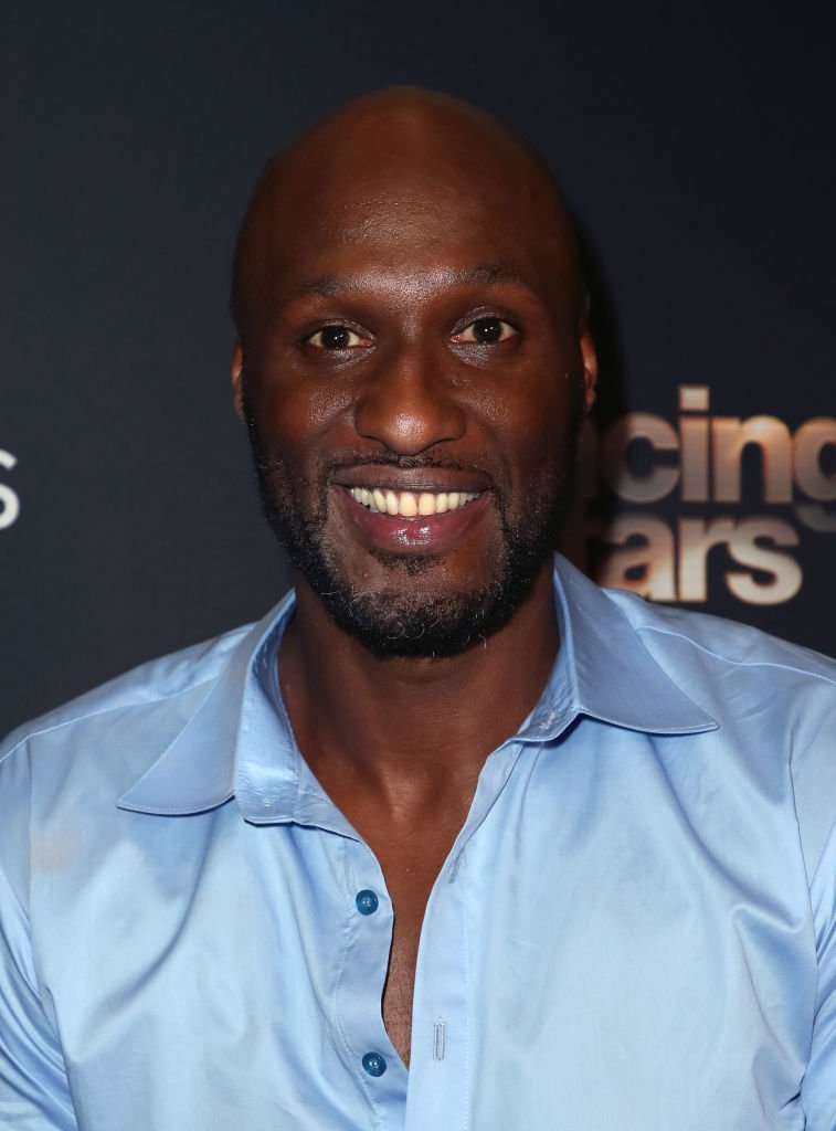 Lamar Odom poses at "Dancing with the Stars" Season 28 at CBS Televison City | Photo: Getty Images